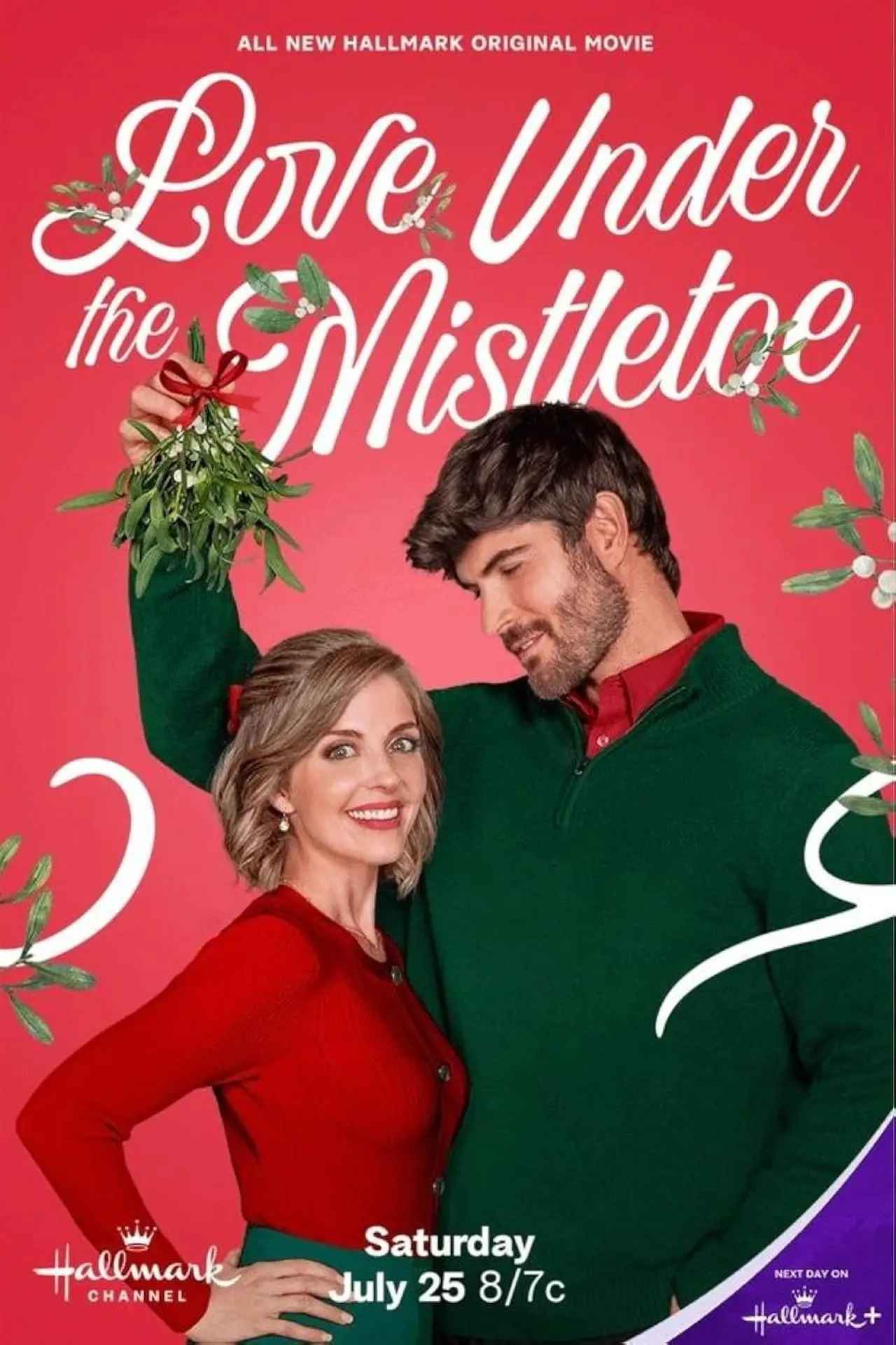 Movie poster "Love Under the Mistletoe"