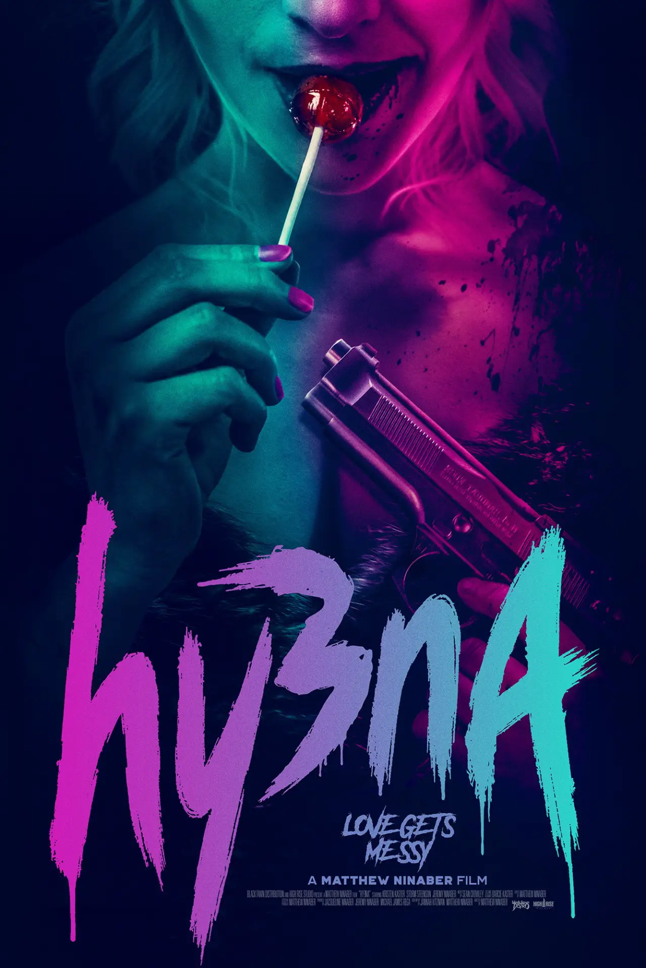 Movie poster "Hy3na"