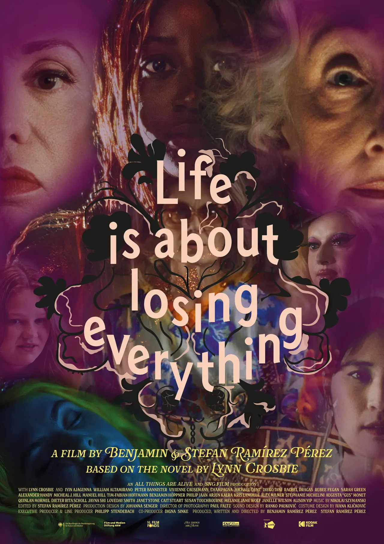 Movie poster "Life Is About Losing Everything"