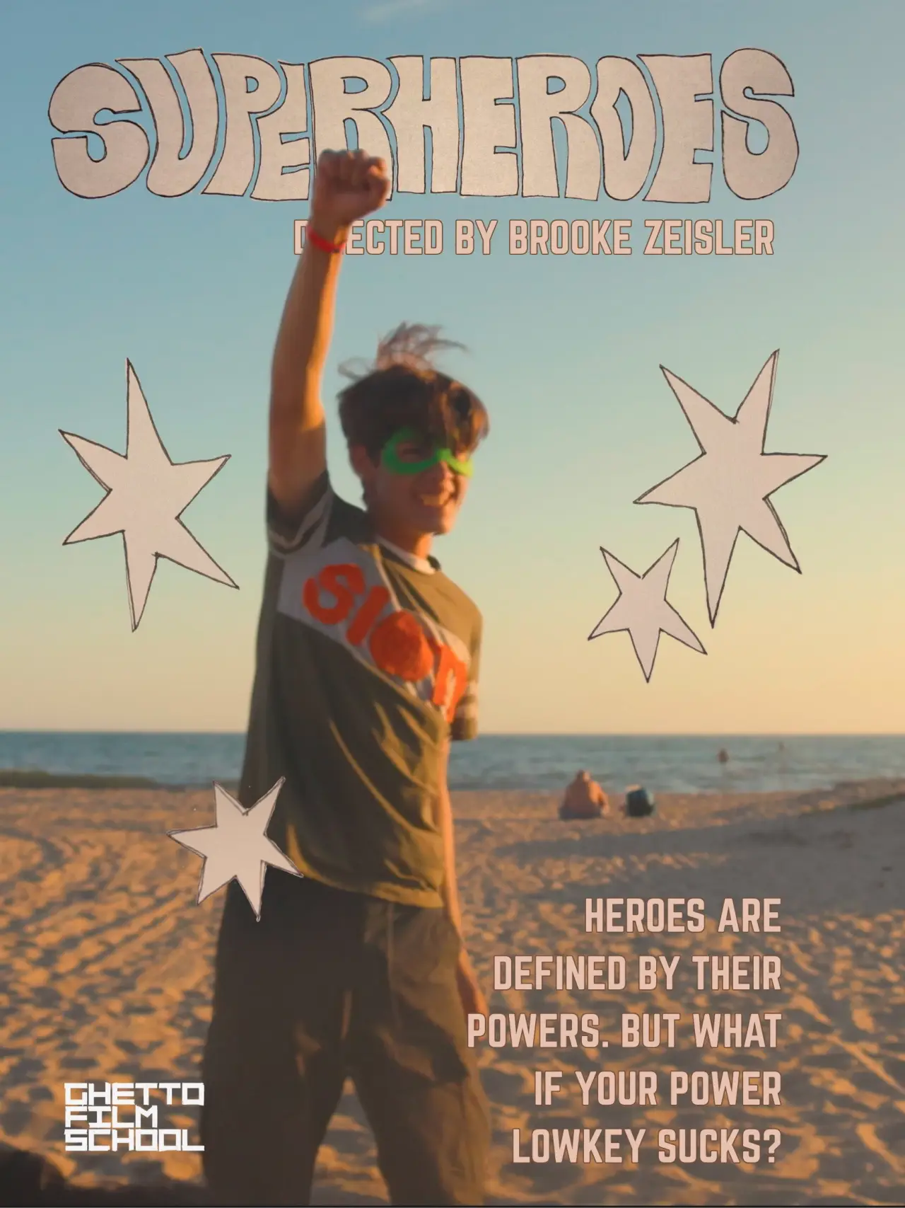 Movie poster "SUPERHEROES"