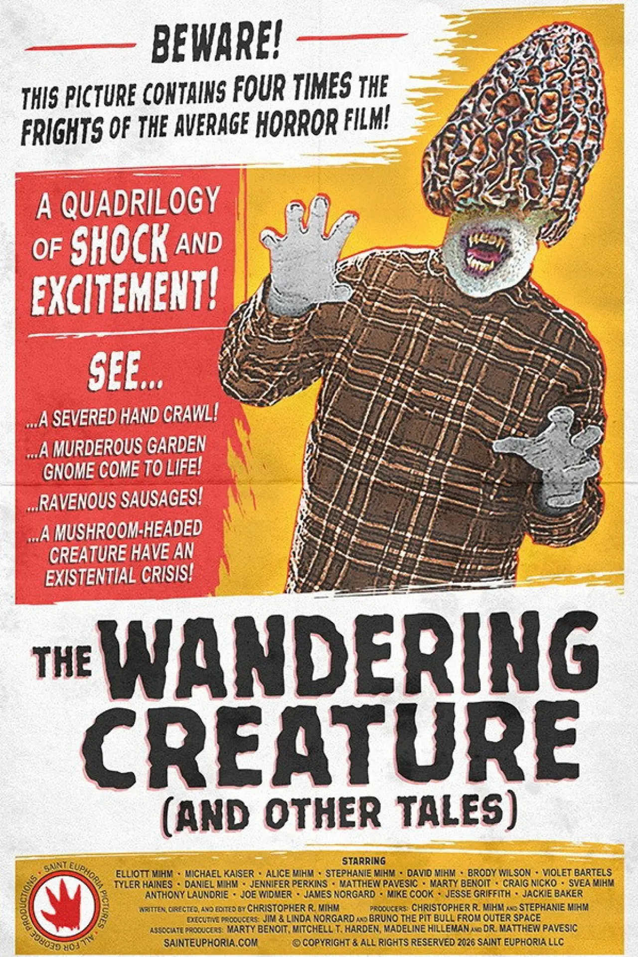 Movie poster "The Wandering Creature (And Other Tales)"