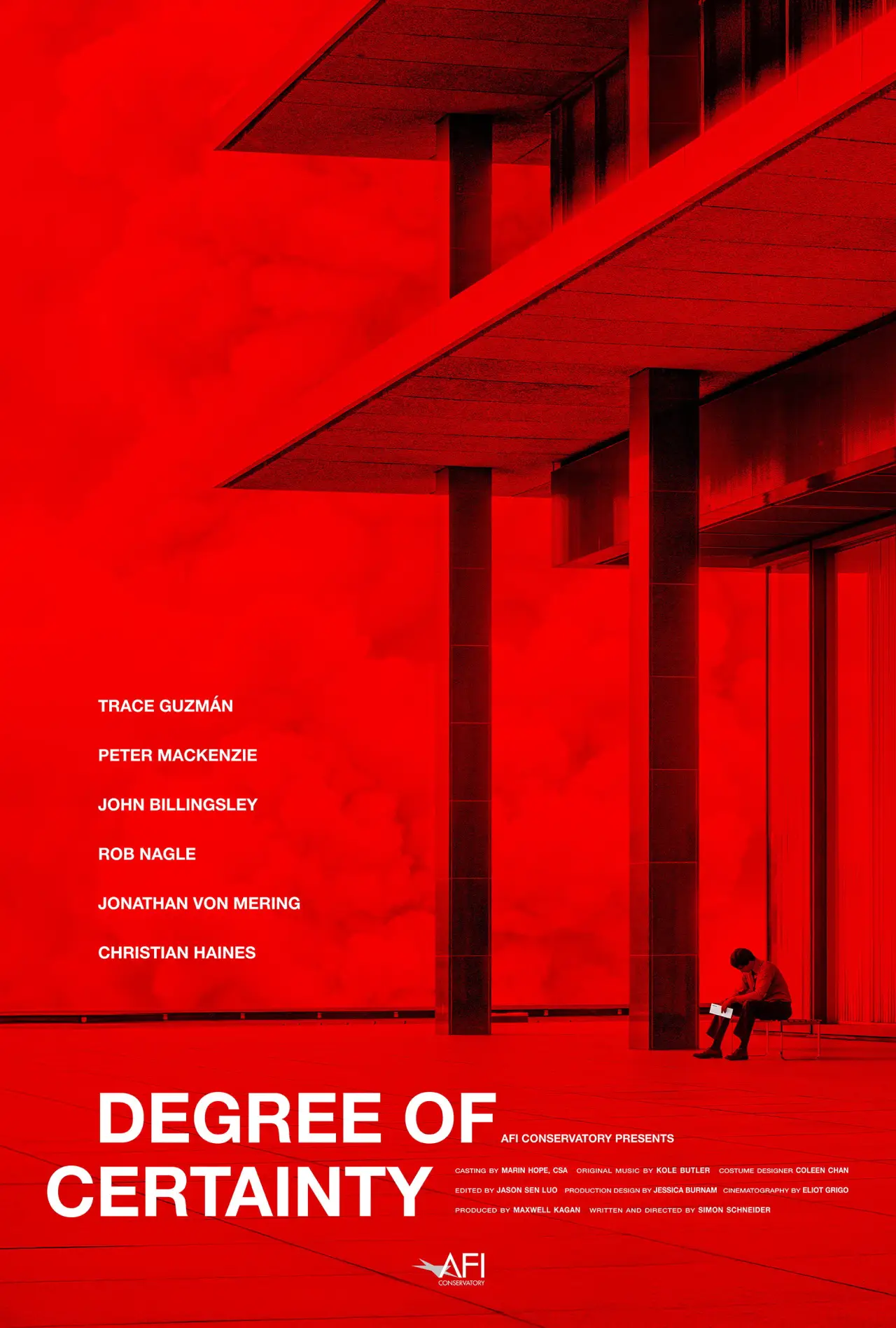 Movie poster "Degree of Certainty"