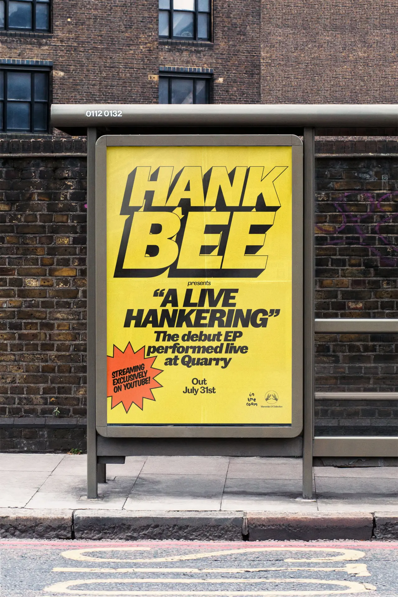Movie poster "Hank Bee: A Live Hankering"