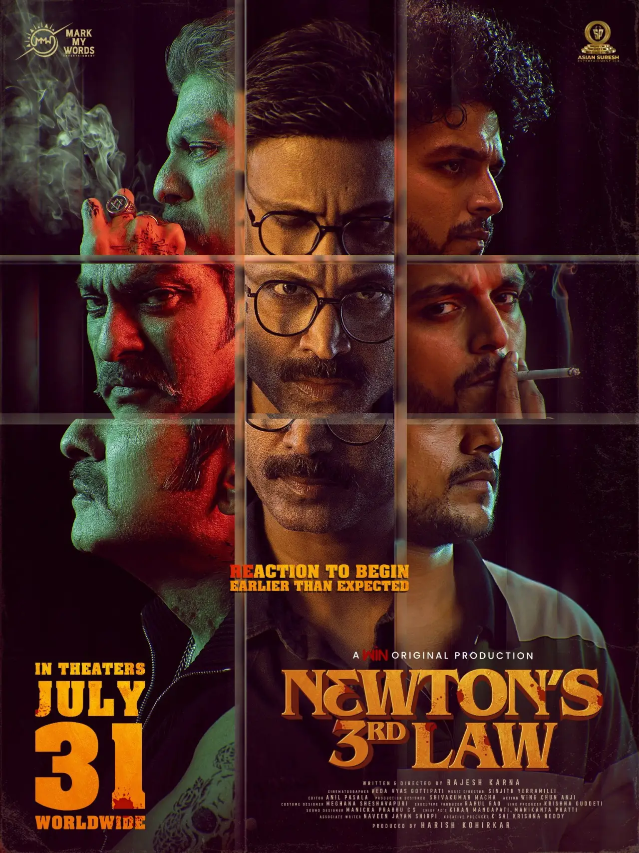 Movie poster "Newton