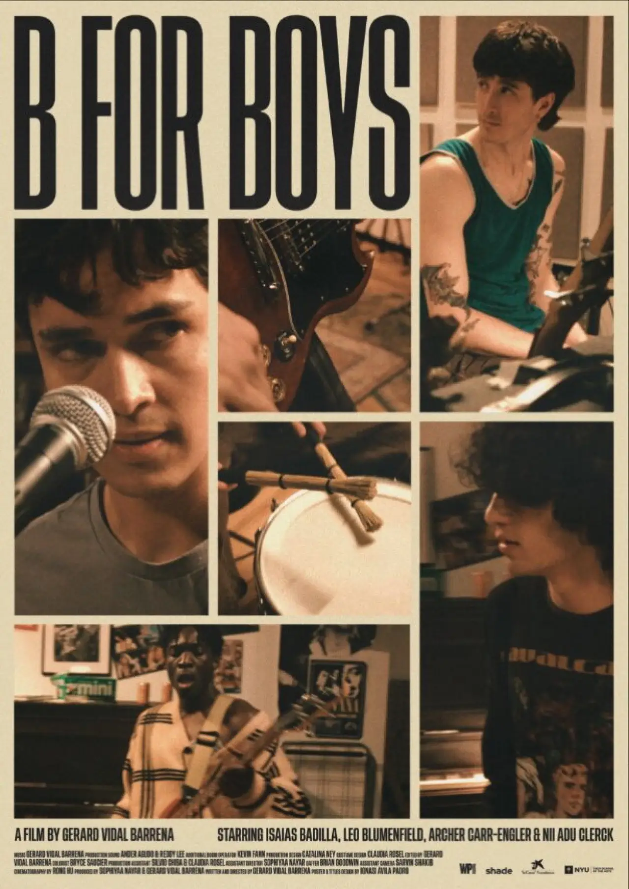 Movie poster "B for Boys"