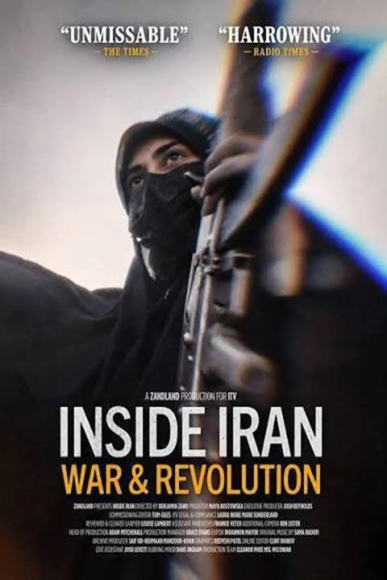 Movie poster "Inside Iran: War & Revolution"