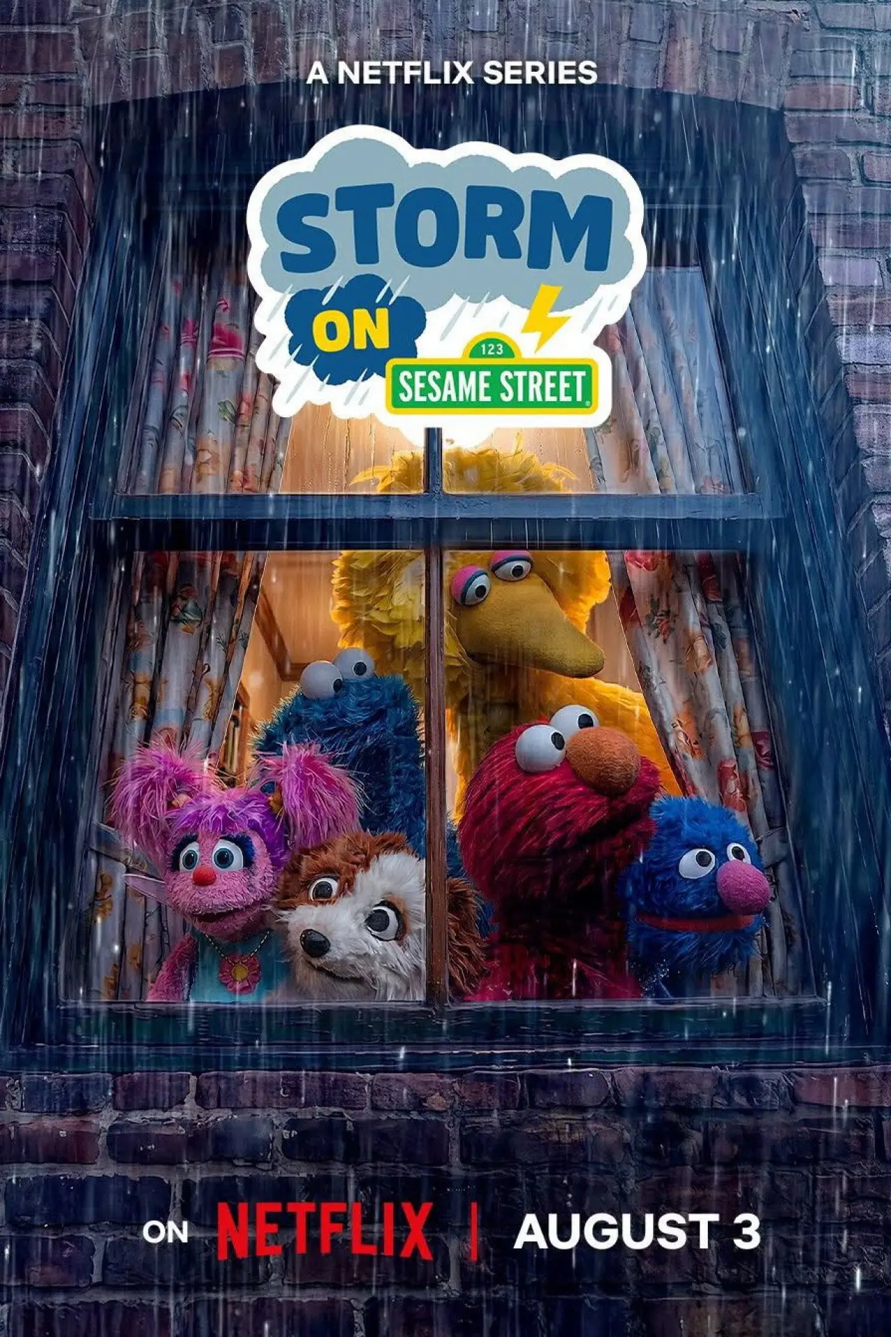 Movie poster "Storm on Sesame Street"