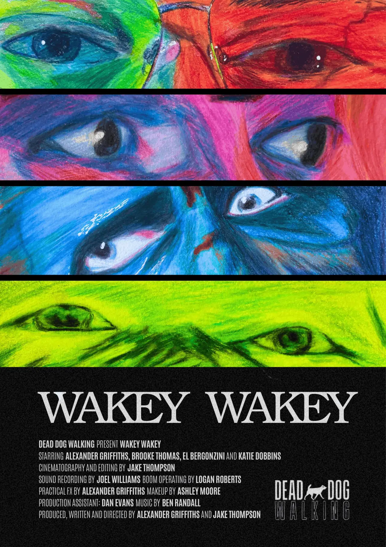 Movie poster "Wakey Wakey"