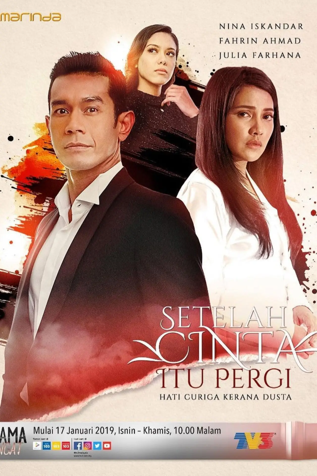 Movie poster "Setelah Cinta Itu Pergi"