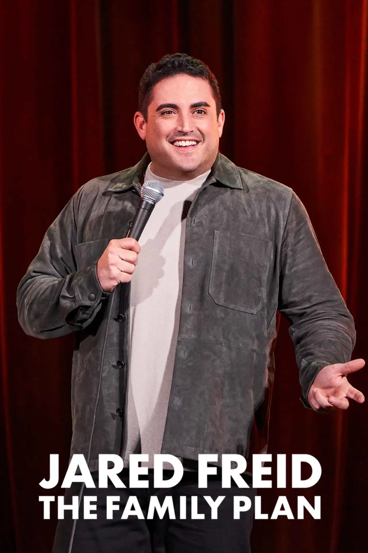 Movie poster "Jared Freid: The Family Plan"