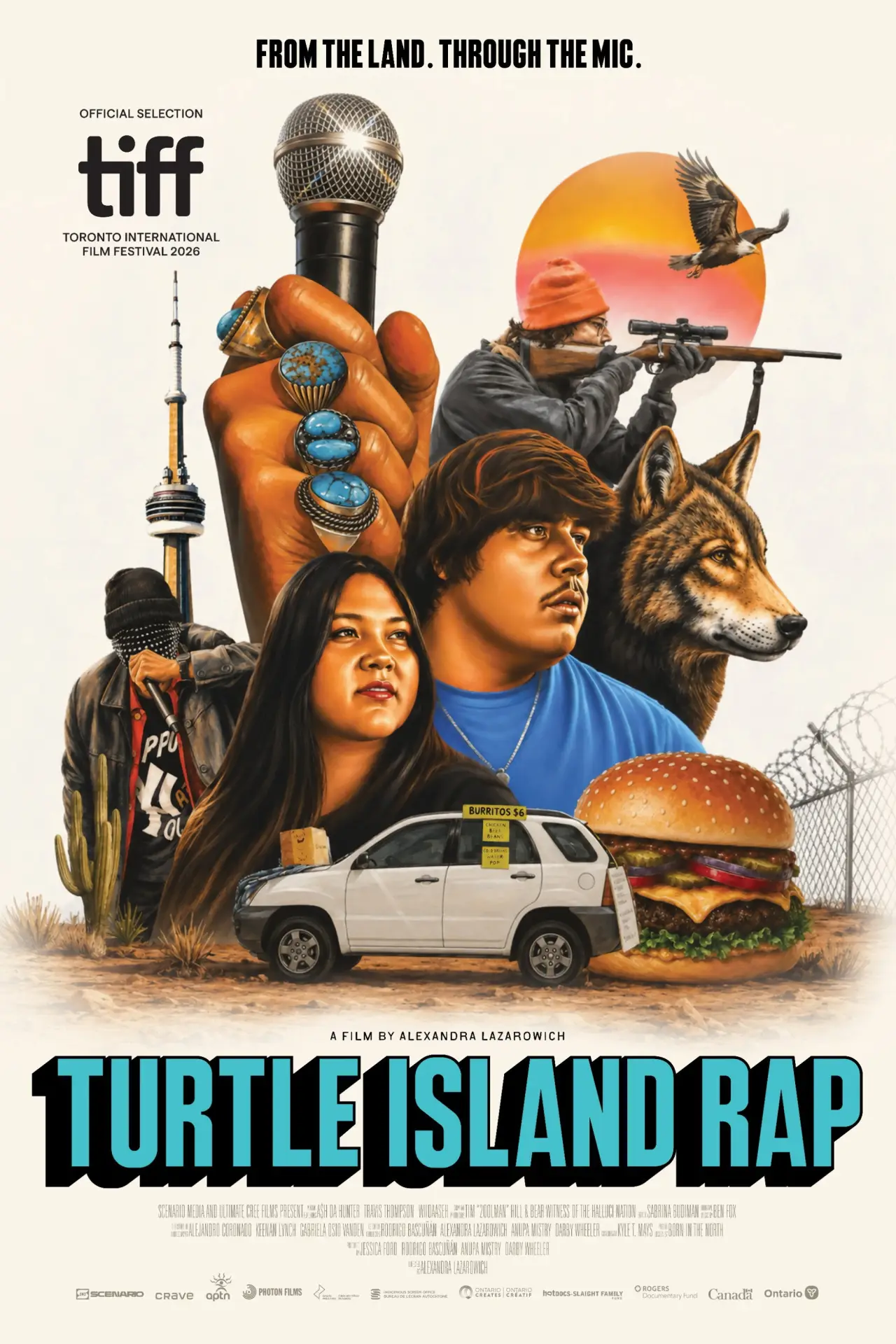 Movie poster "Turtle Island Rap"