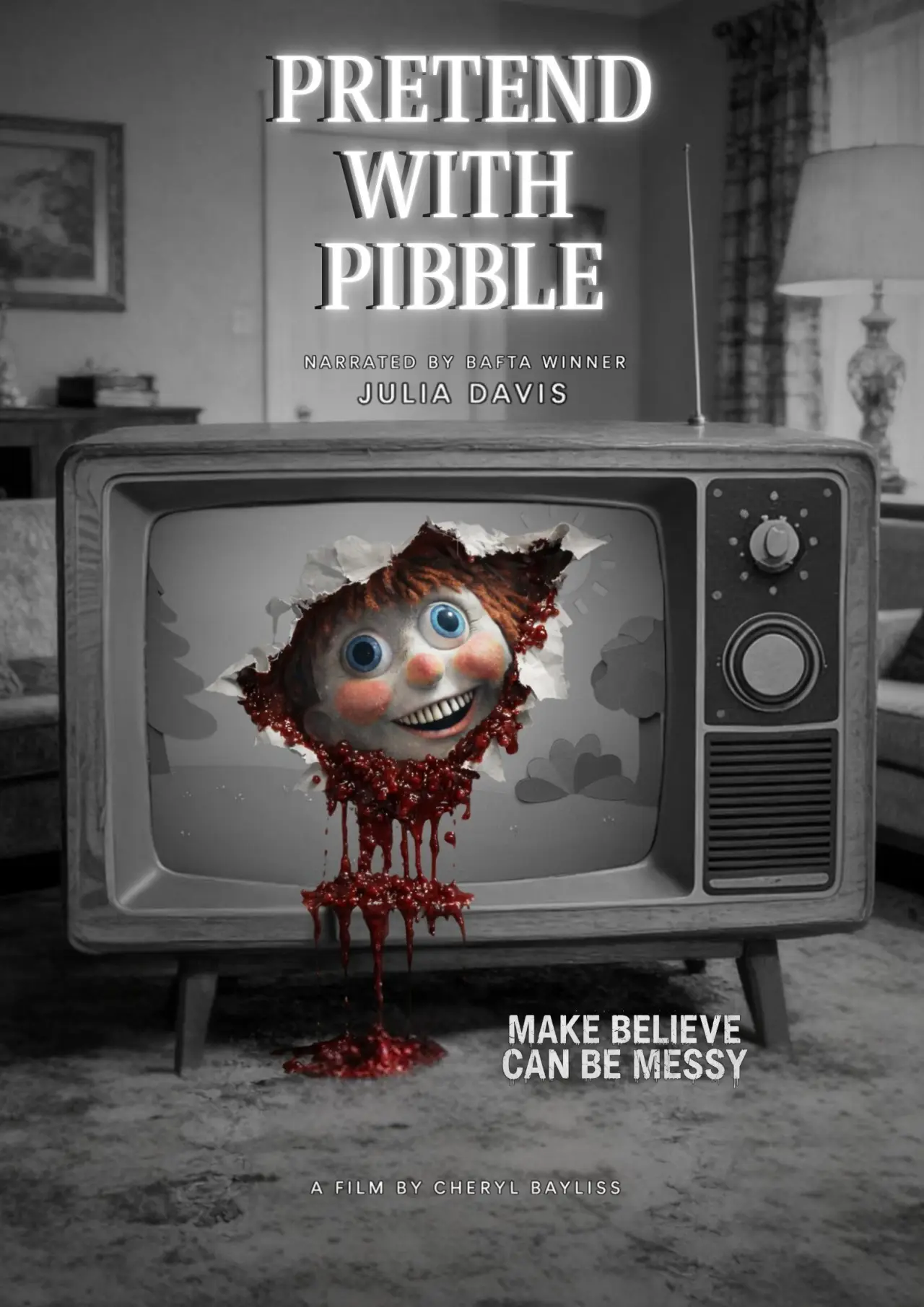 Movie poster "Pretend with Pibble"