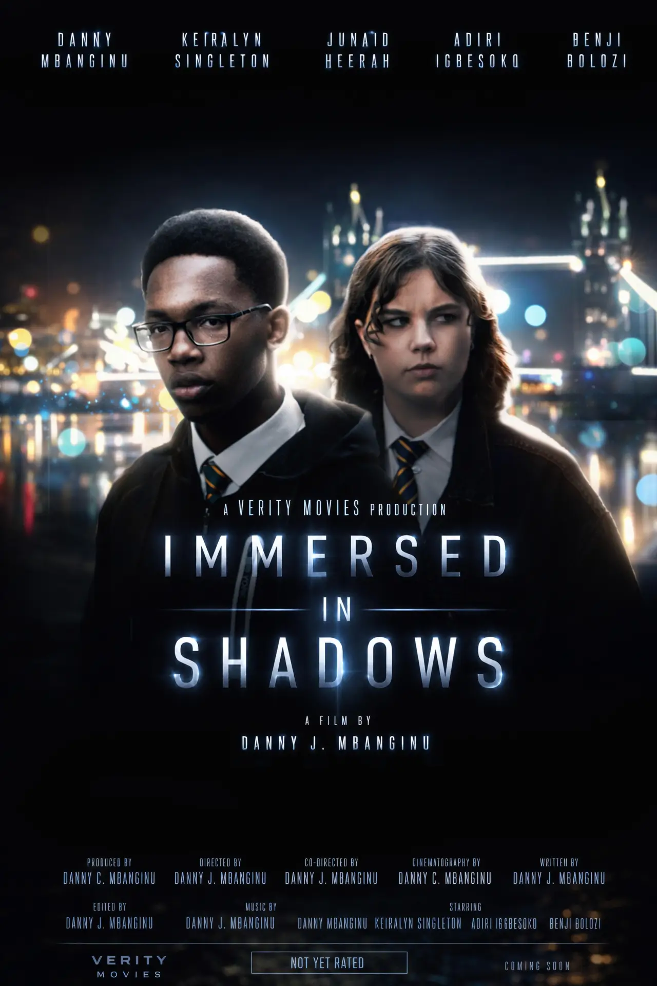 Movie poster "Immersed in Shadows"