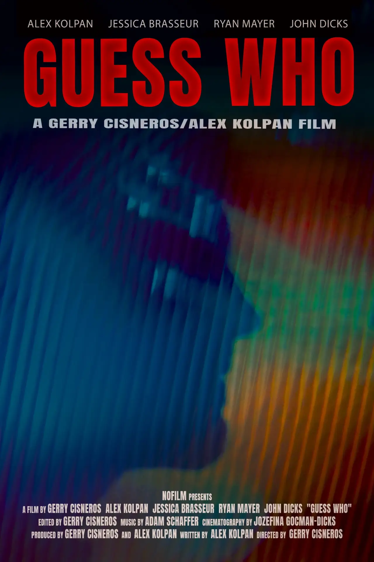 Movie poster "Guess Who"