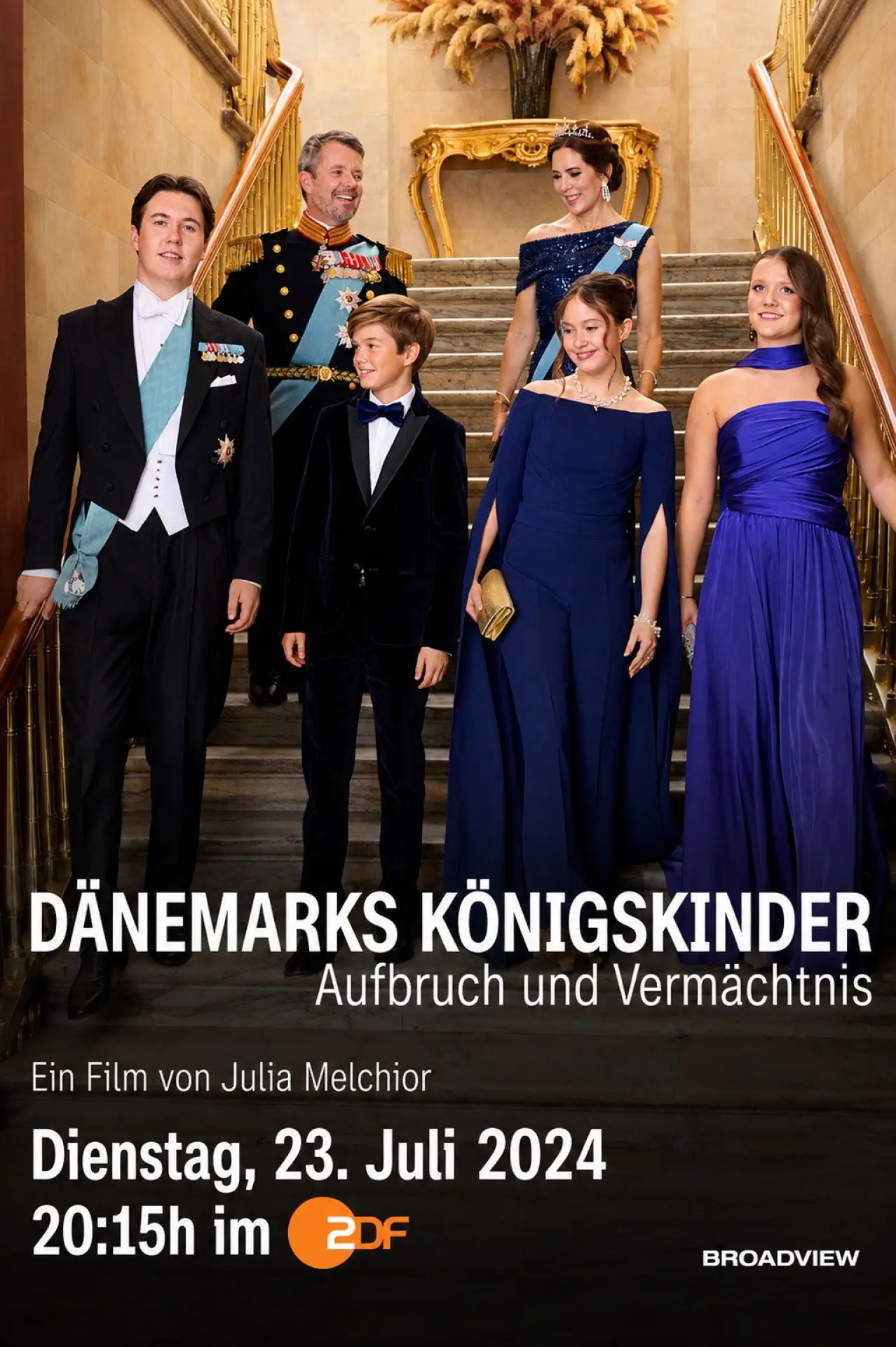 Movie poster "Dänemarks Königskinder - Aufbruch und Vermächtnis"