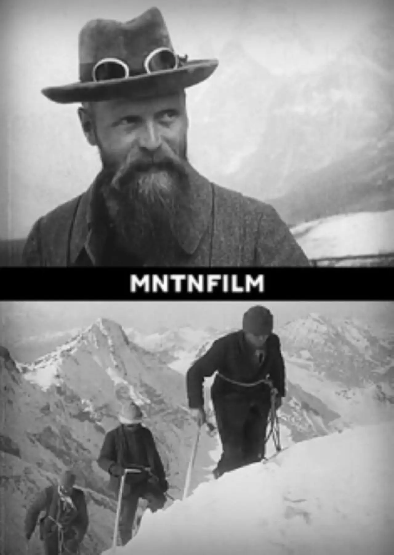 Movie poster "Scaling the Jungfrau"