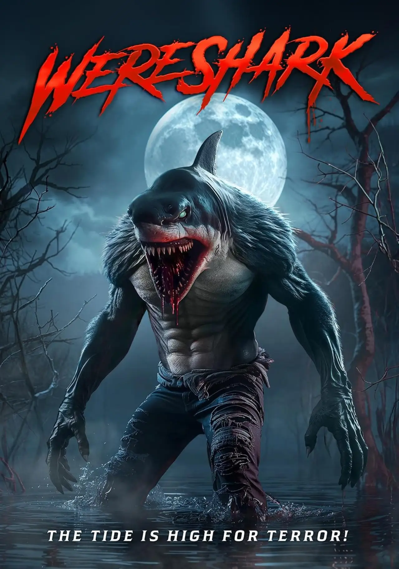 Movie poster "Wereshark"