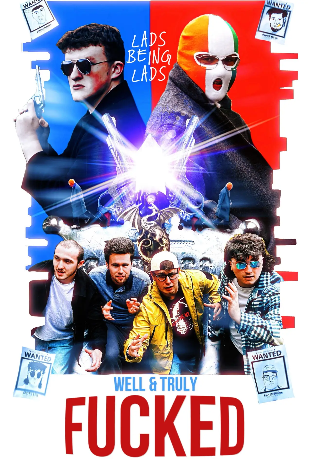 Movie poster "Lads Being Lads: Well & Truly Fucked"