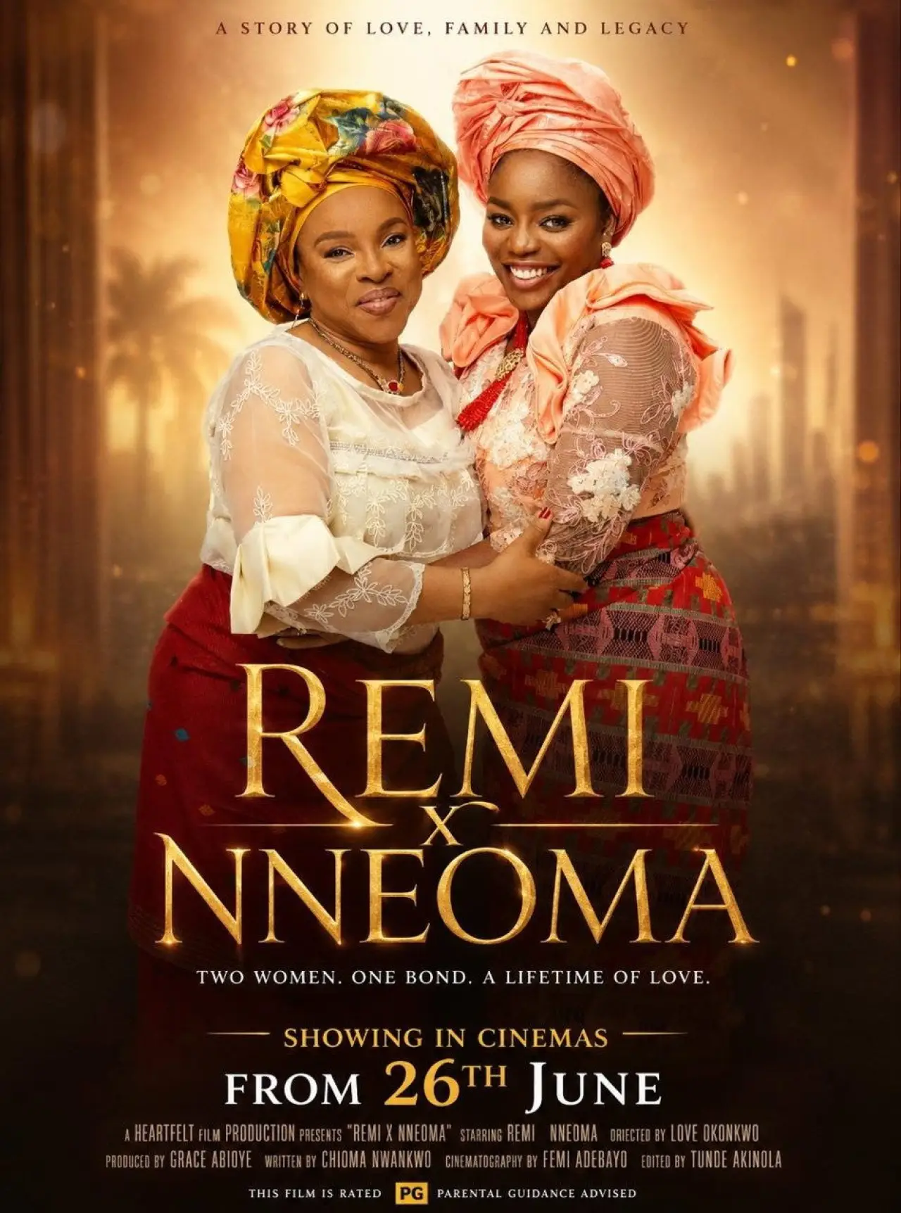 Movie poster "Remi & Nneoma"