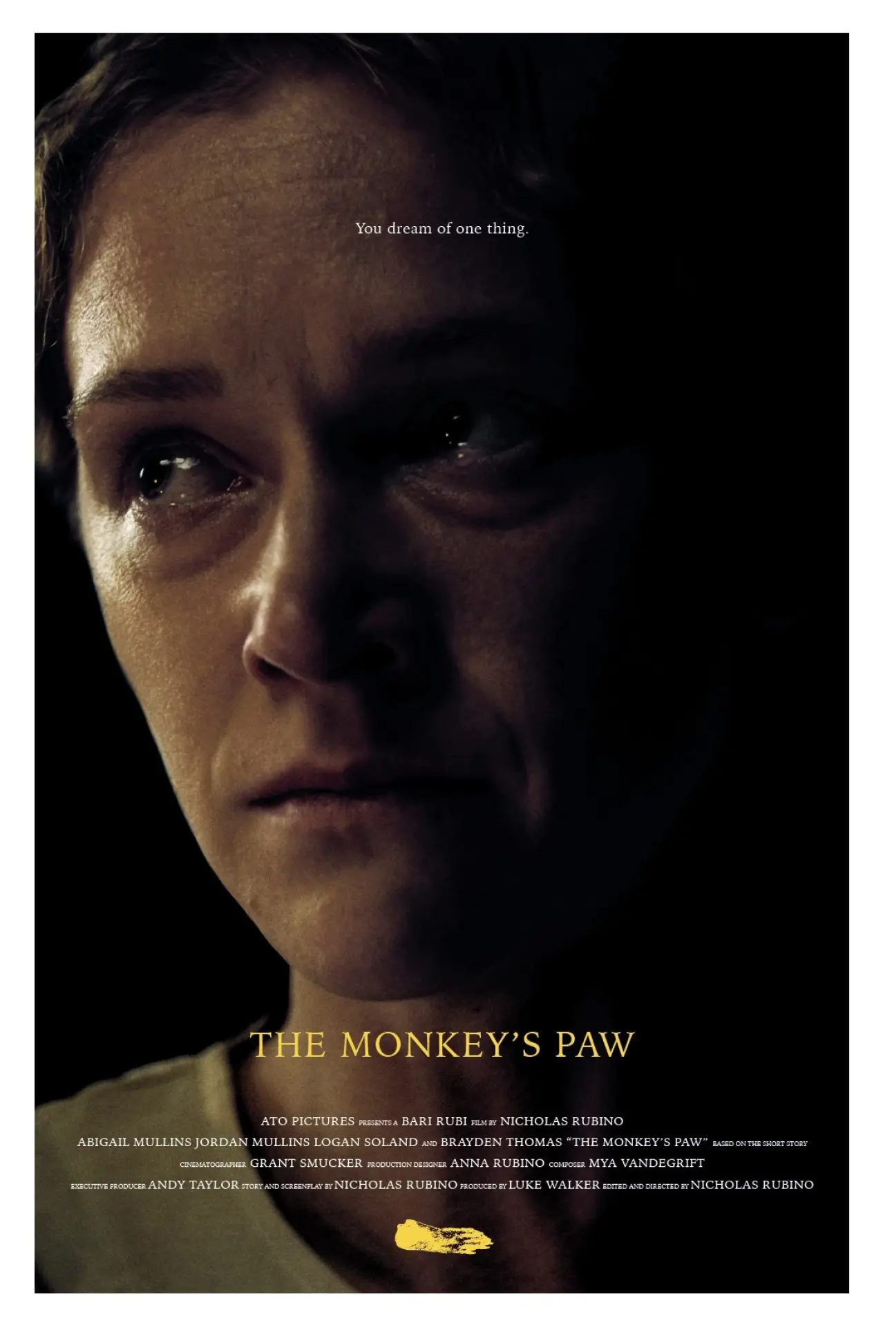 Movie poster "The Monkey