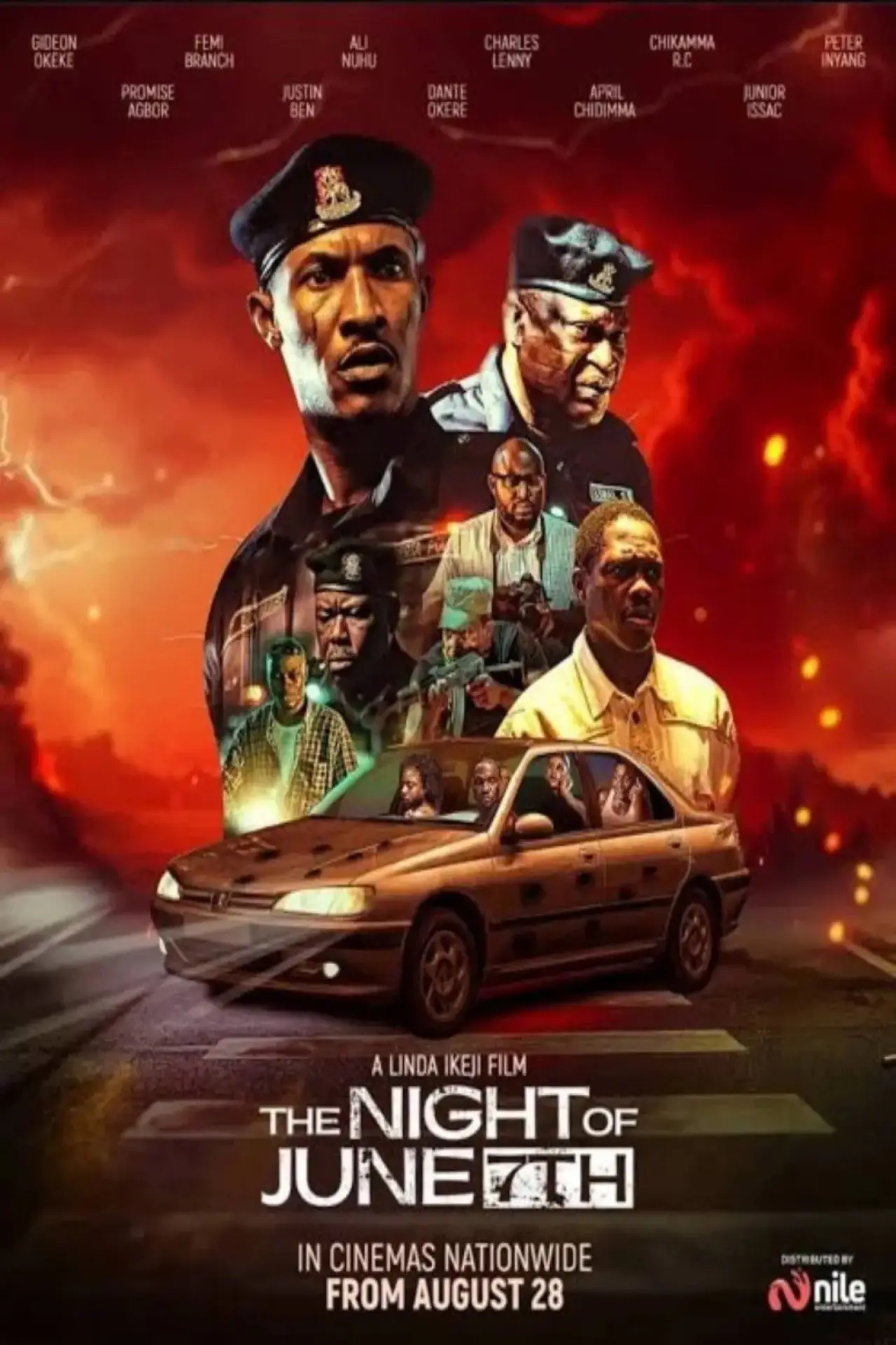 Movie poster "The Night of June 7th"