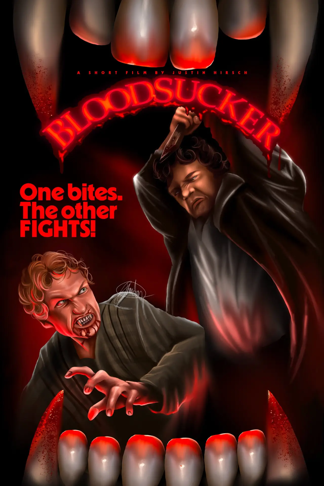 Movie poster "BLOODSUCKER"