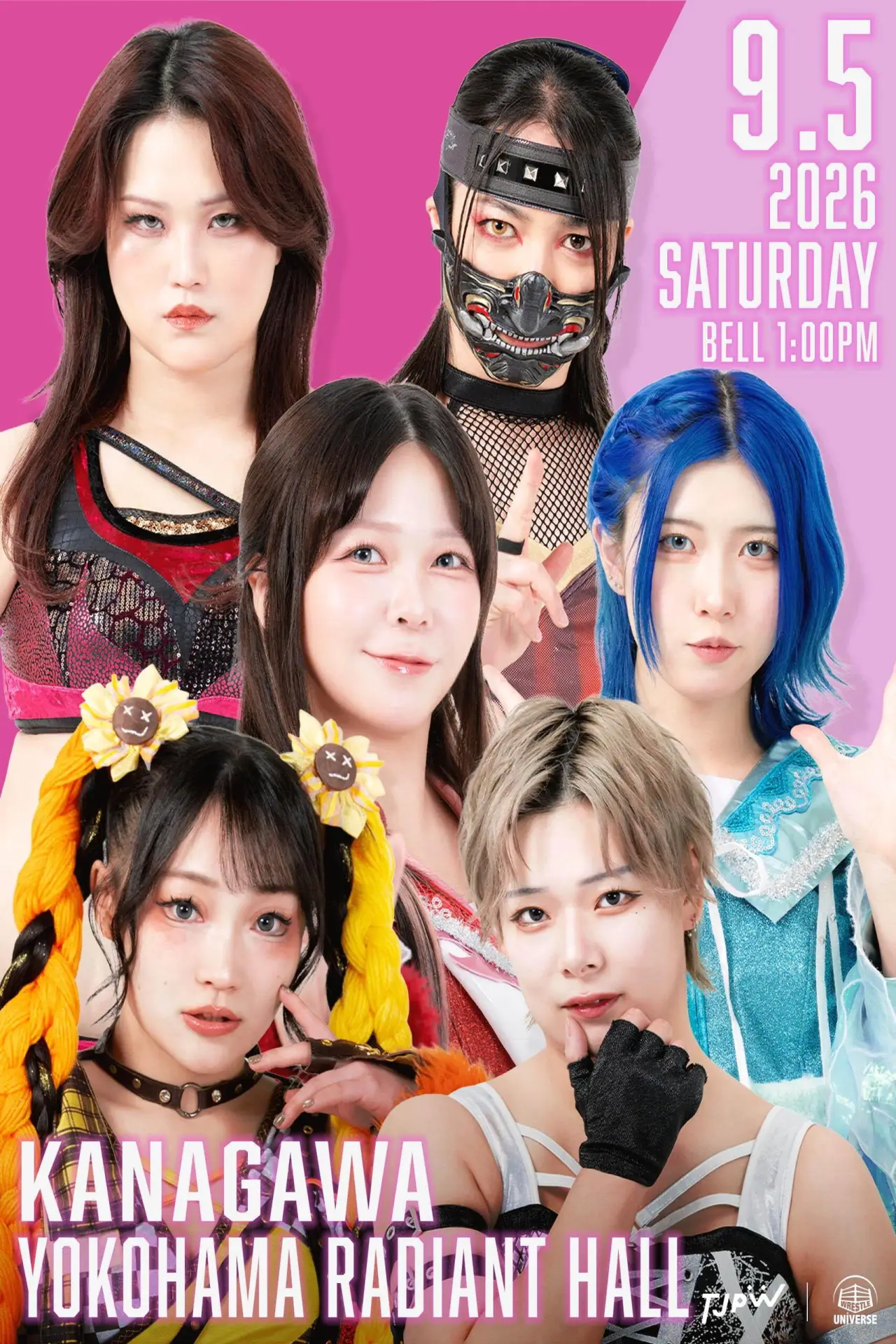 Movie poster "TJPW Fall Tour 2026 ~Ray of Hope~ in Yokohama"