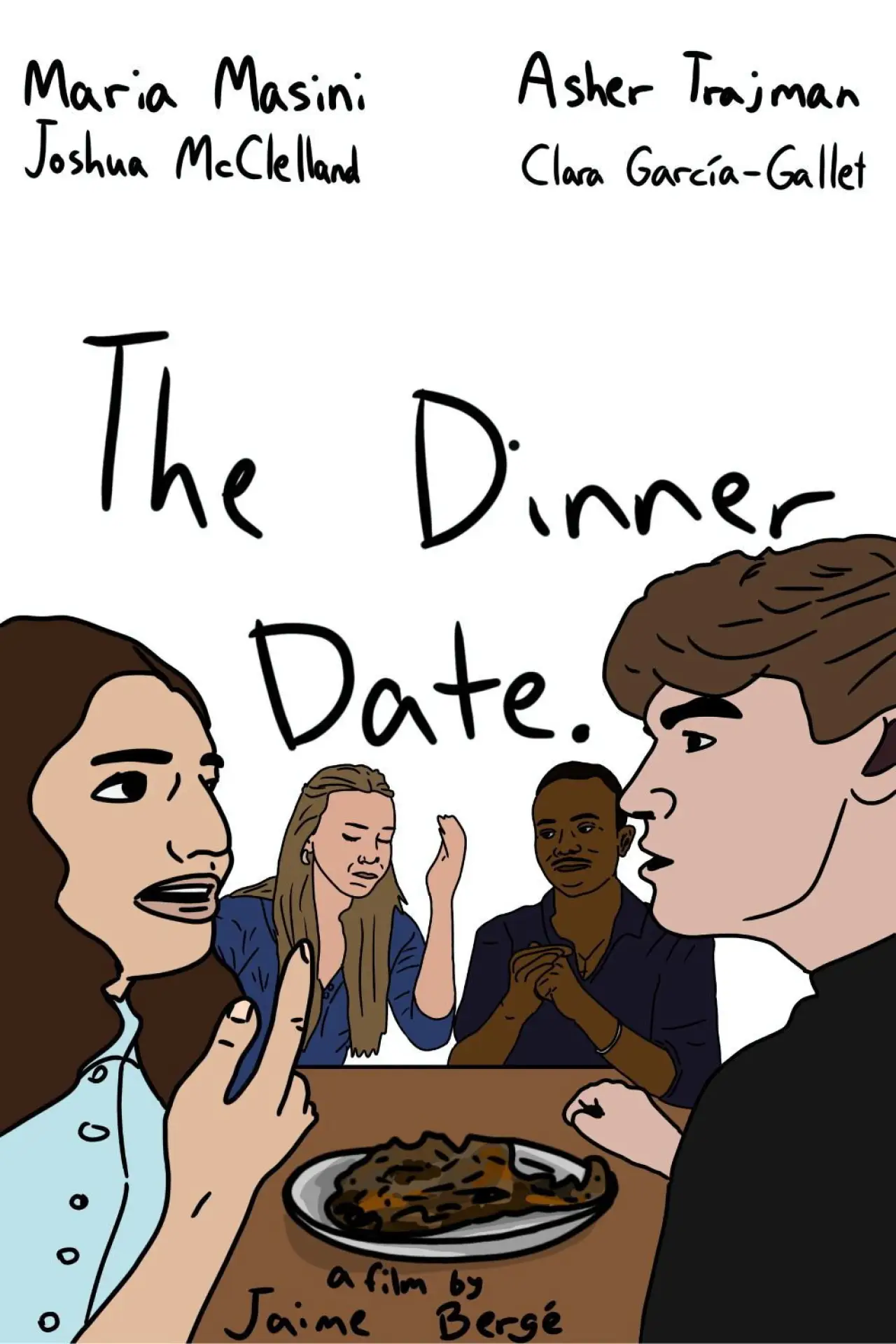 Movie poster "The Dinner Date"
