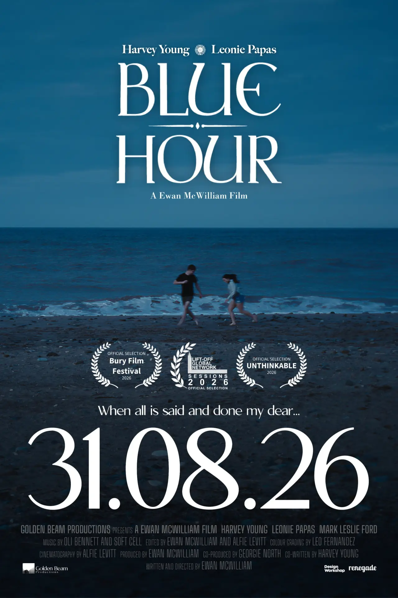 Movie poster "Blue Hour"