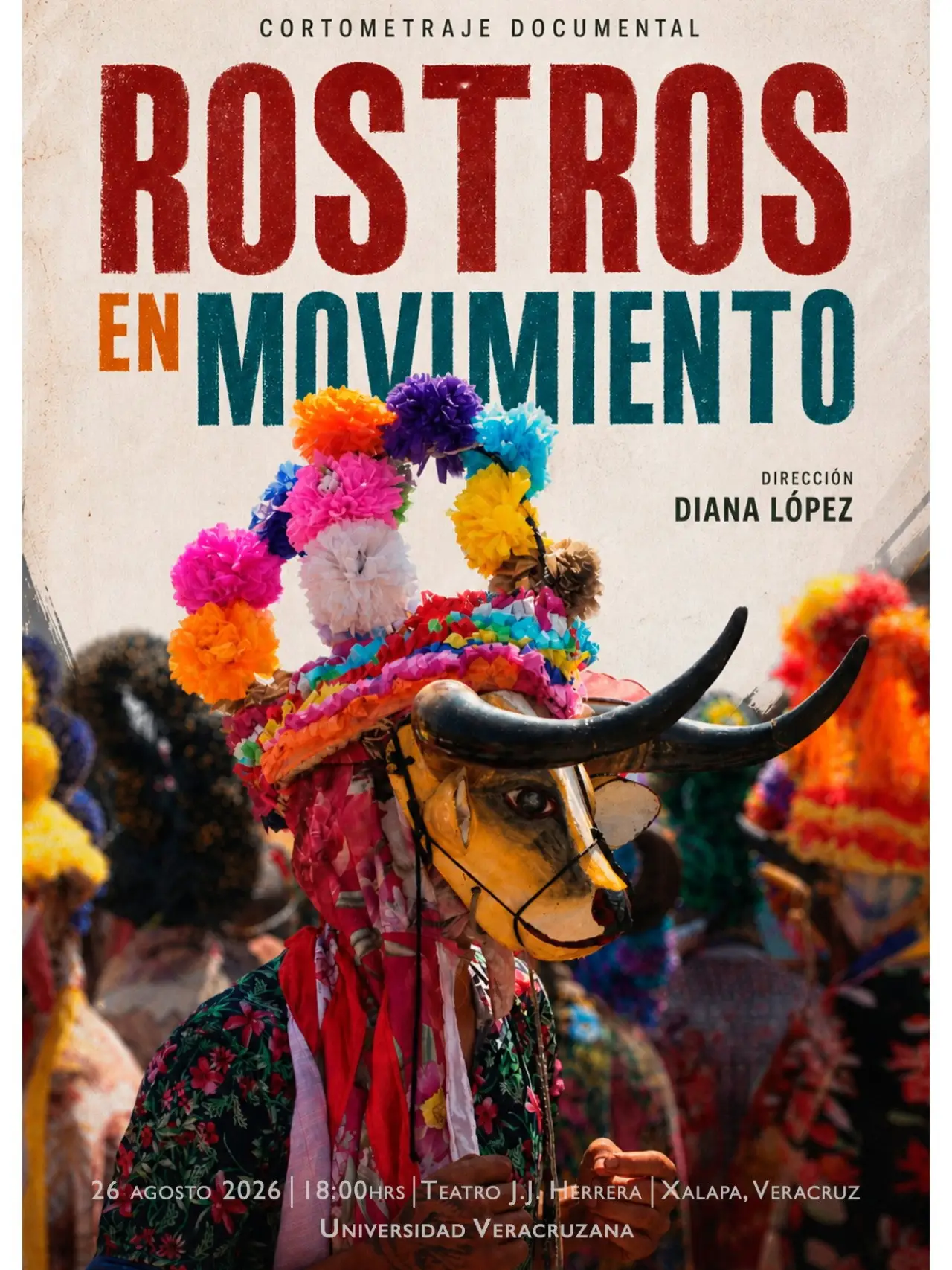 Movie poster "Rostros en movimiento"
