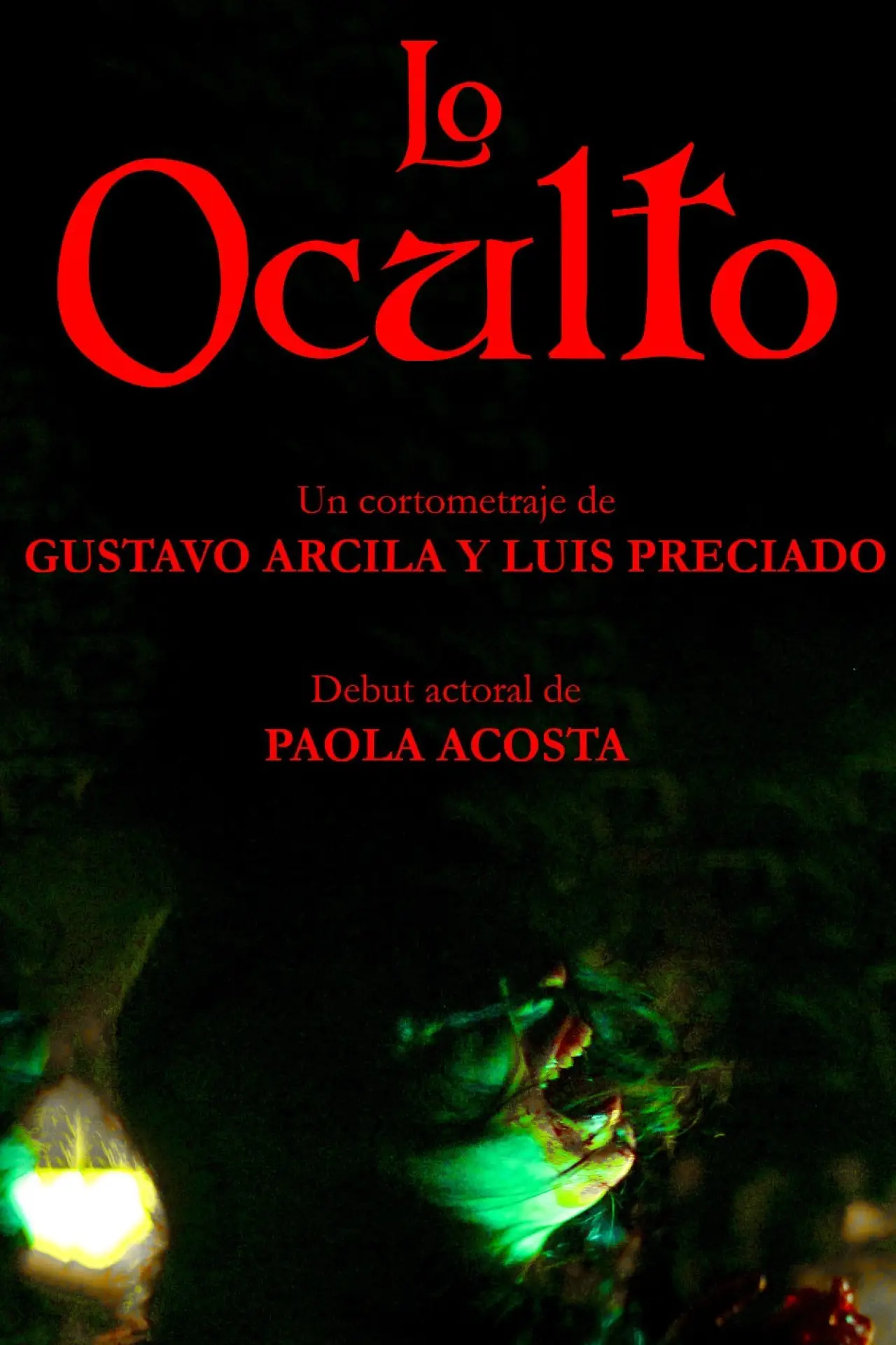 Movie poster "Lo Oculto"