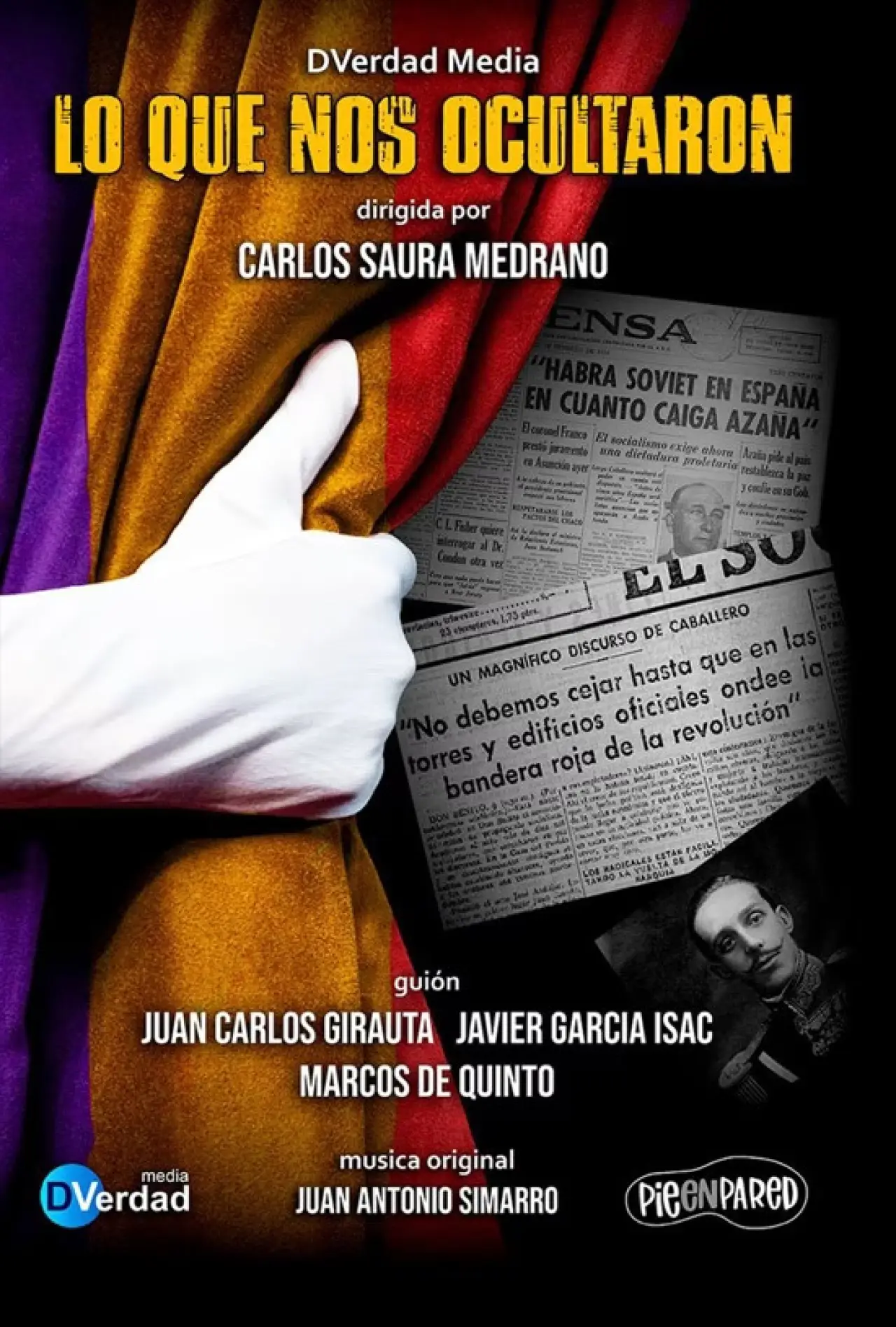 Movie poster "Lo que nos ocultaron"