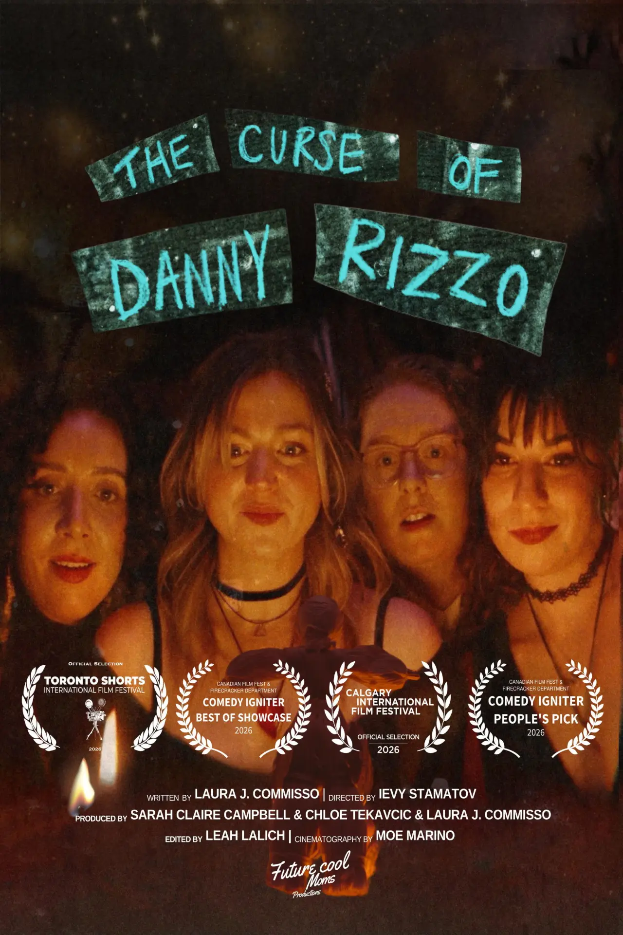 Movie poster "The Curse of Danny Rizzo"