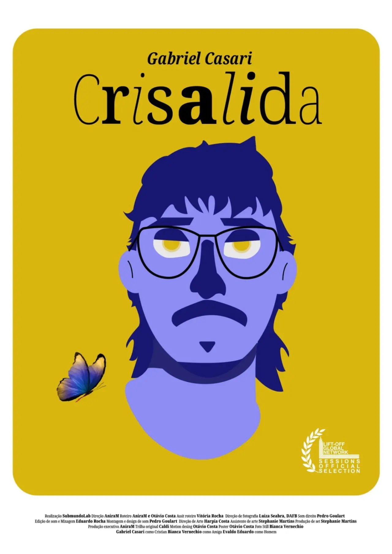 Movie poster "Crisálida"