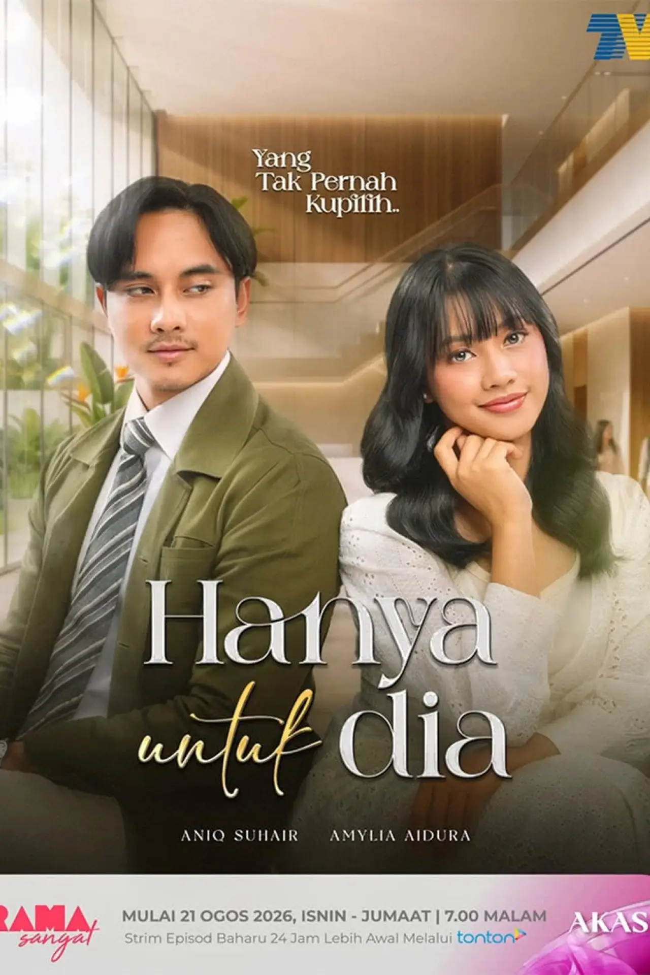 Movie poster "Hanya Untuk Dia"