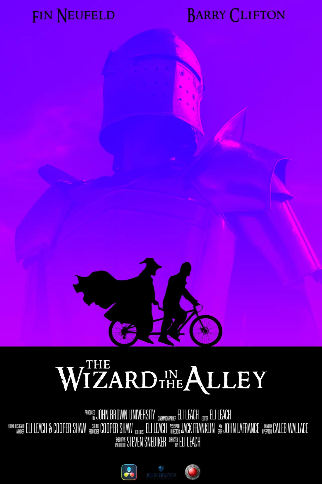Movie poster "The Wizard in the Alley"