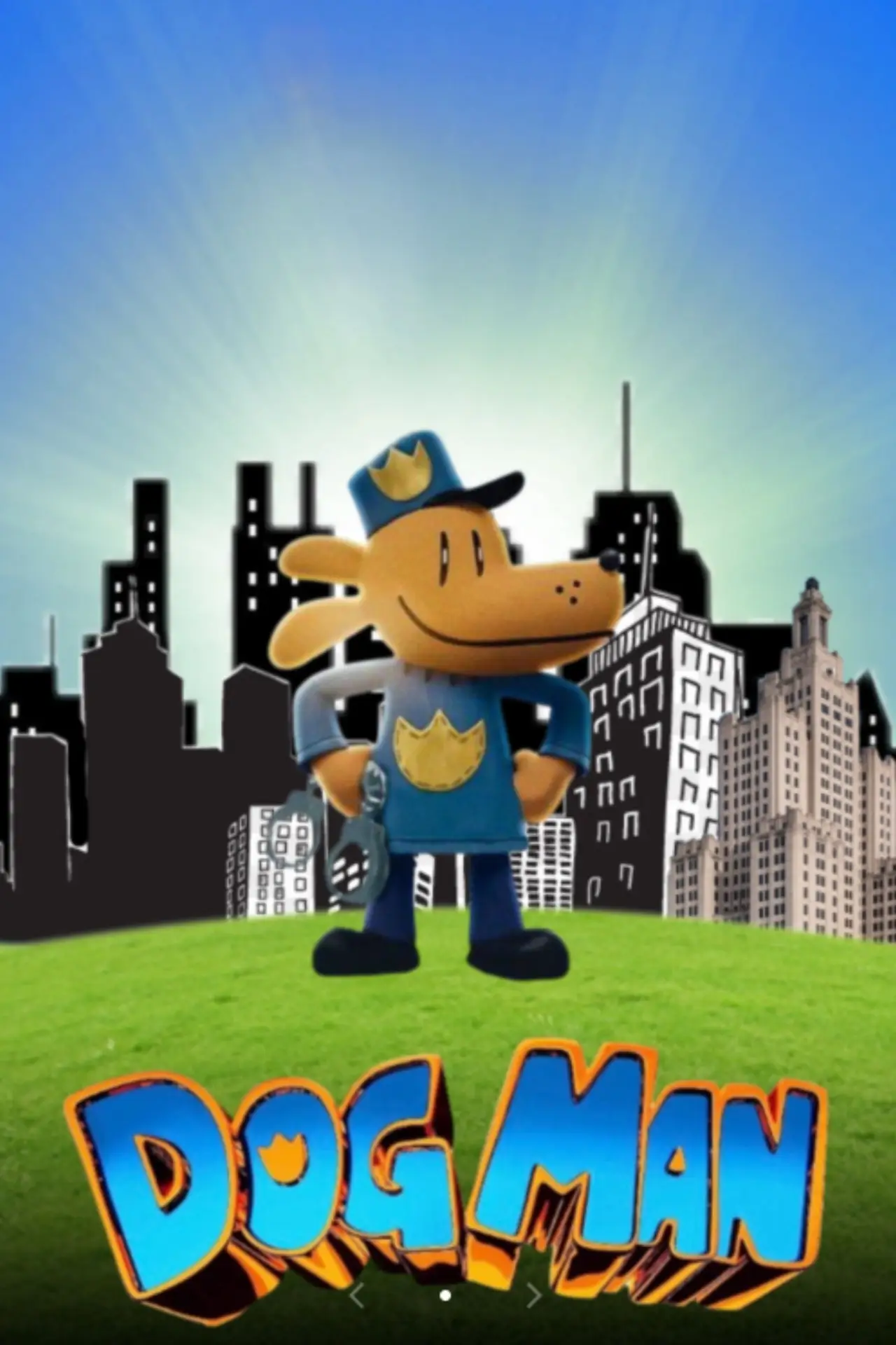 Movie poster "Dog Man"