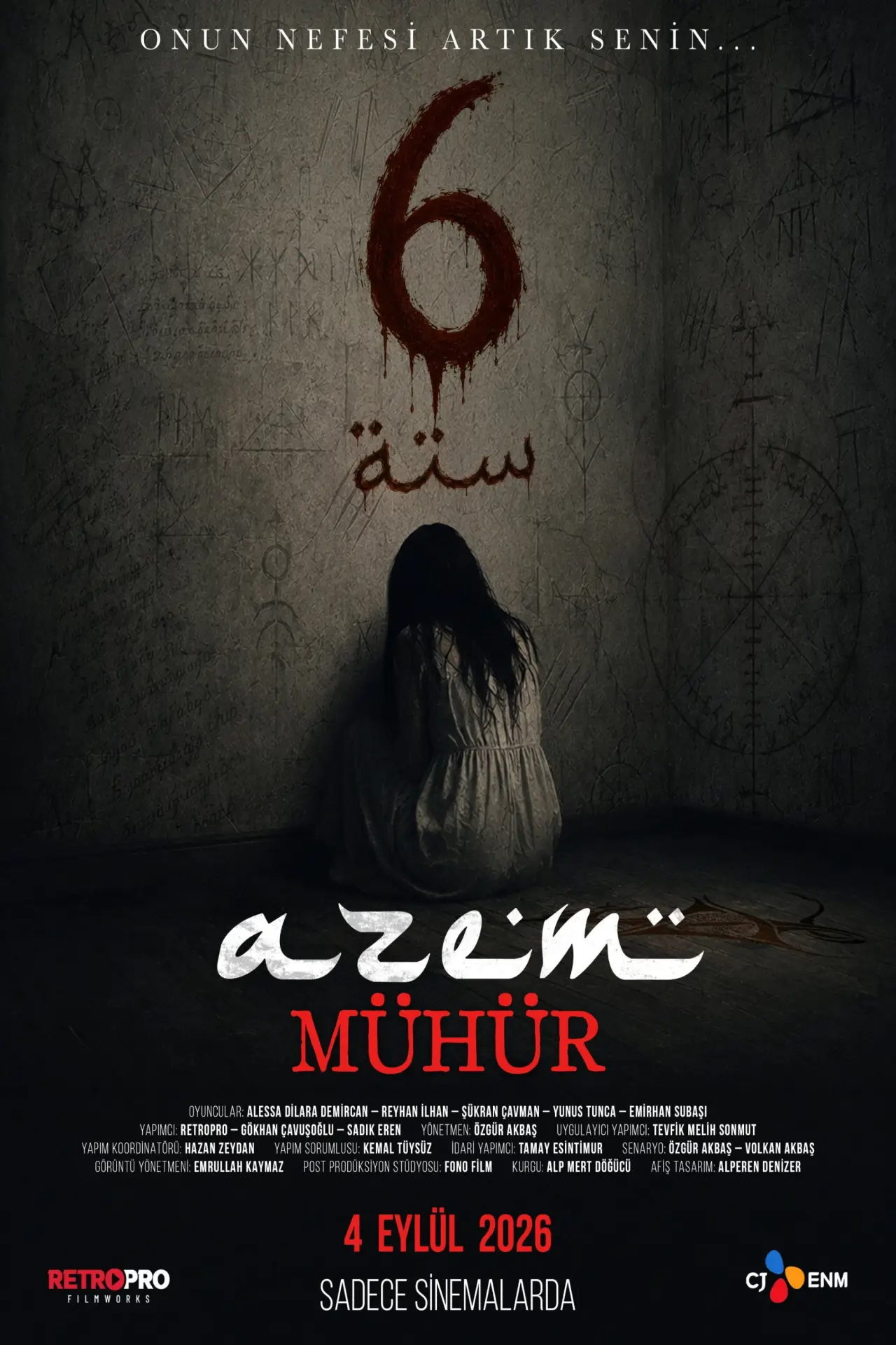 Movie poster "Azem 6: Mühür"