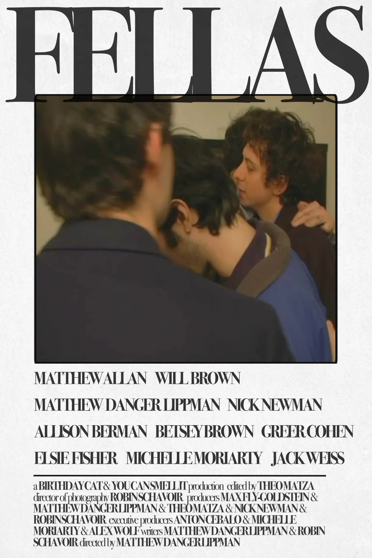 Movie poster "Fellas"
