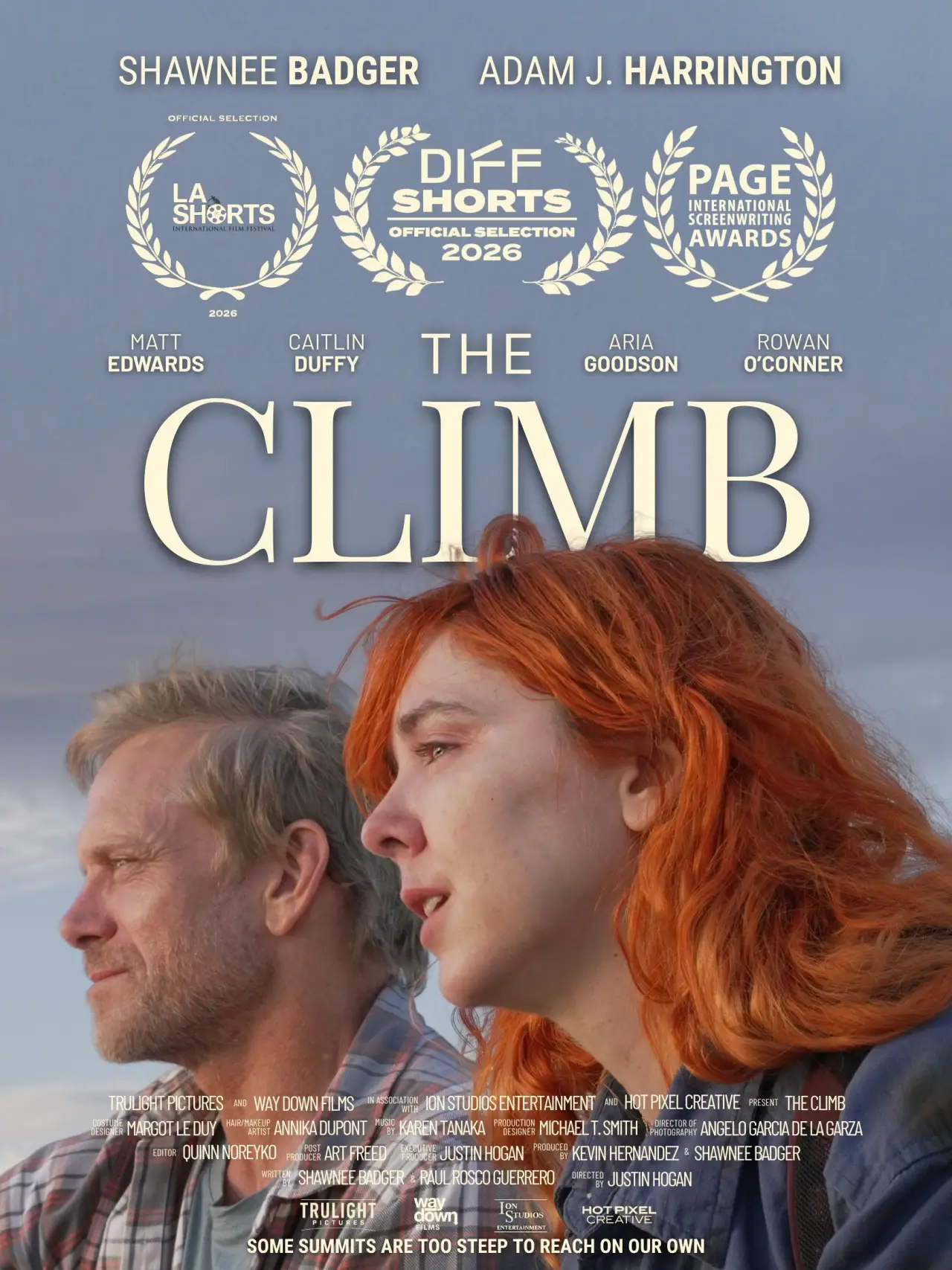 Movie poster "The Climb"