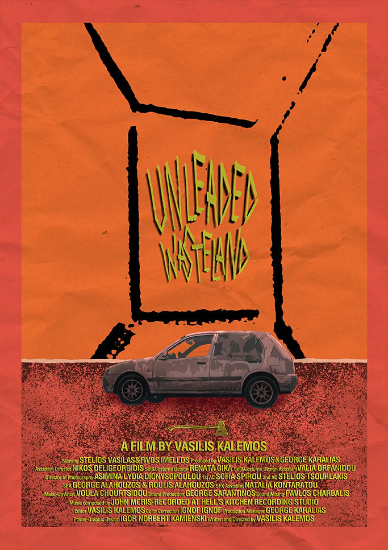 Movie poster "Unleaded Wasteland"