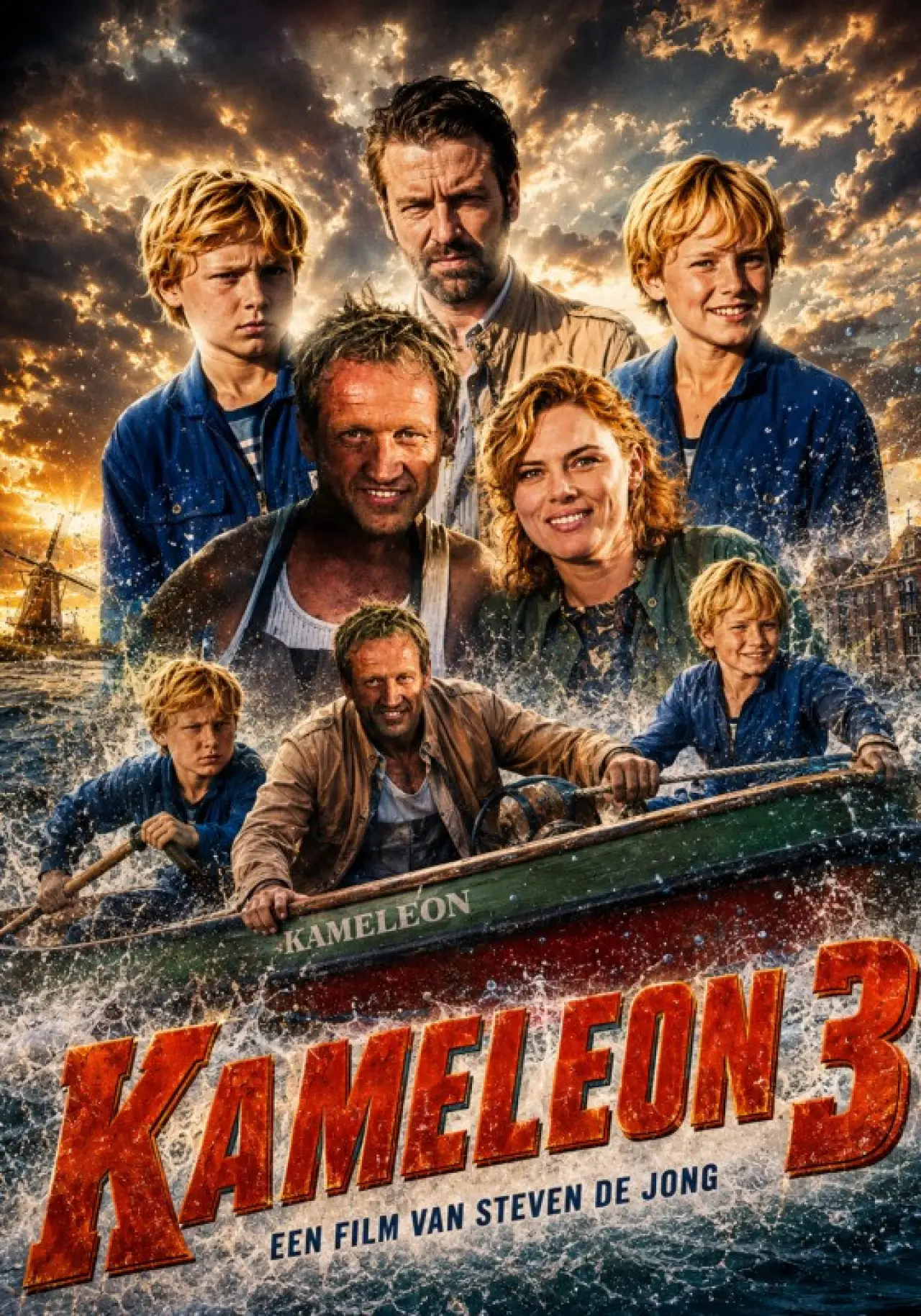 Movie poster "Kameleon 3"