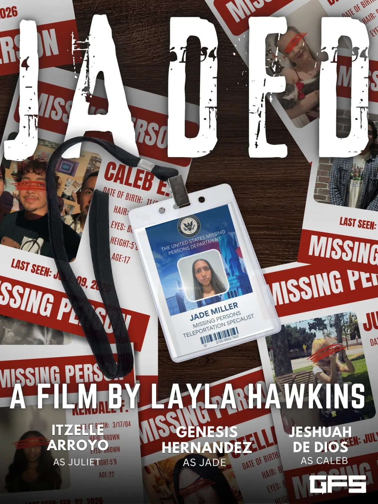 Movie poster "JADED"