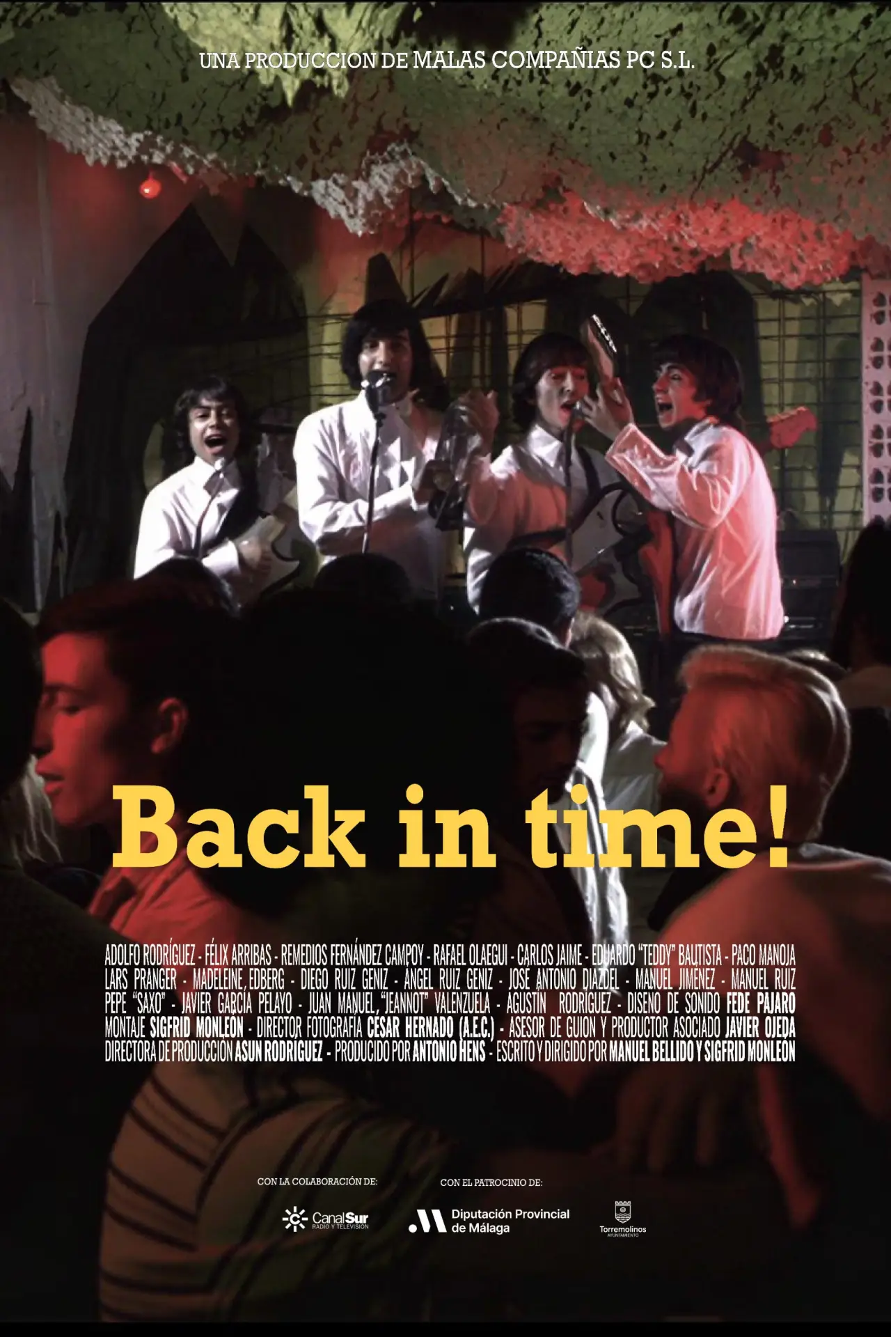 Movie poster "BACK IN TIME"