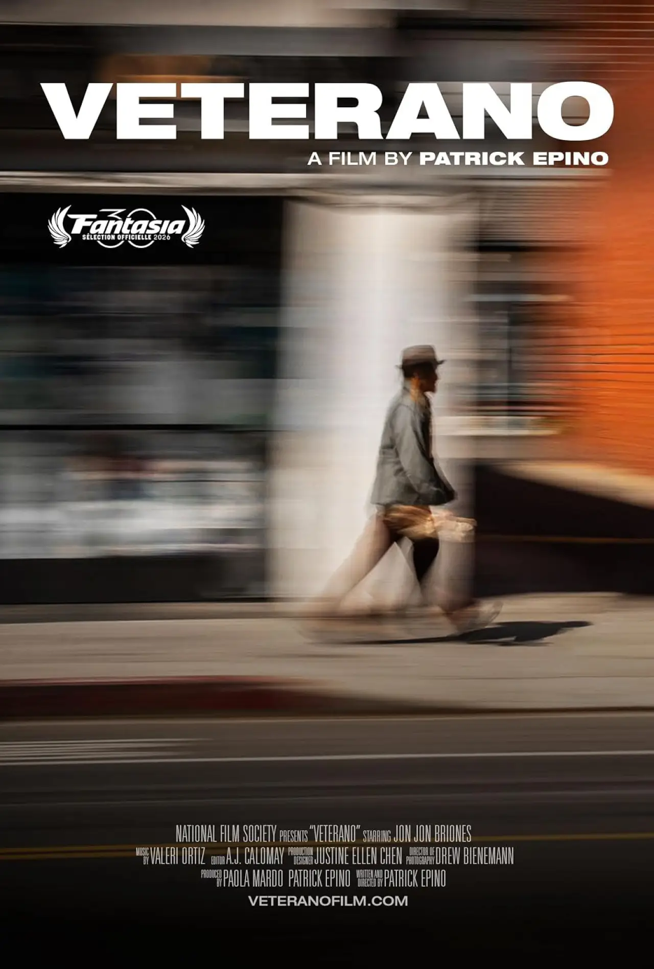 Movie poster "Veterano"