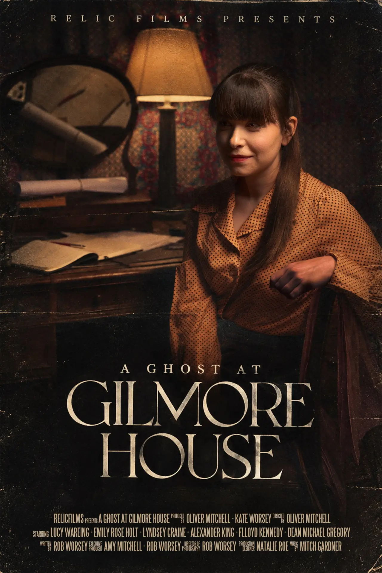 Movie poster "A Ghost at Gilmore House"