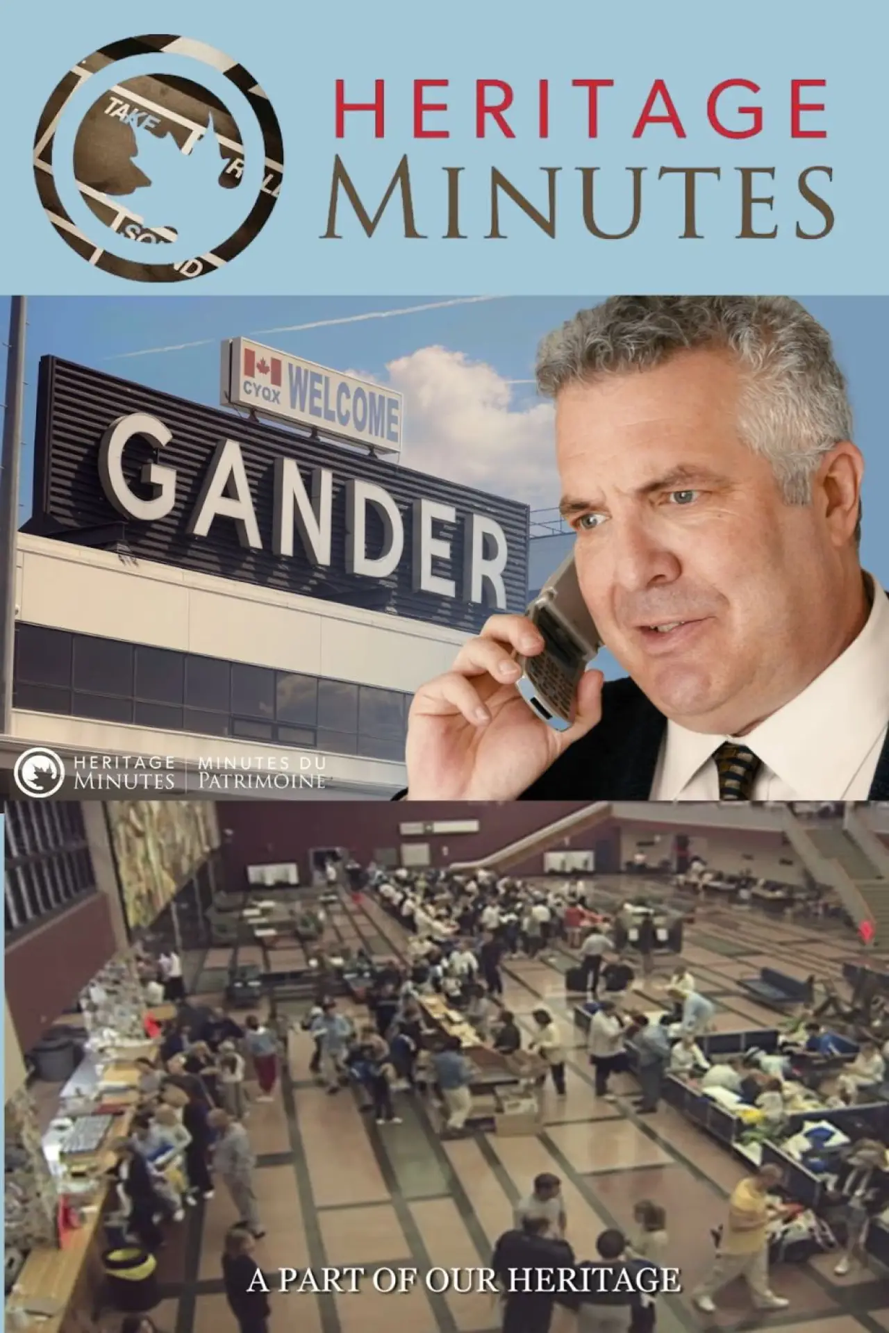 Movie poster "Heritage Minutes: Gander and 9/11"