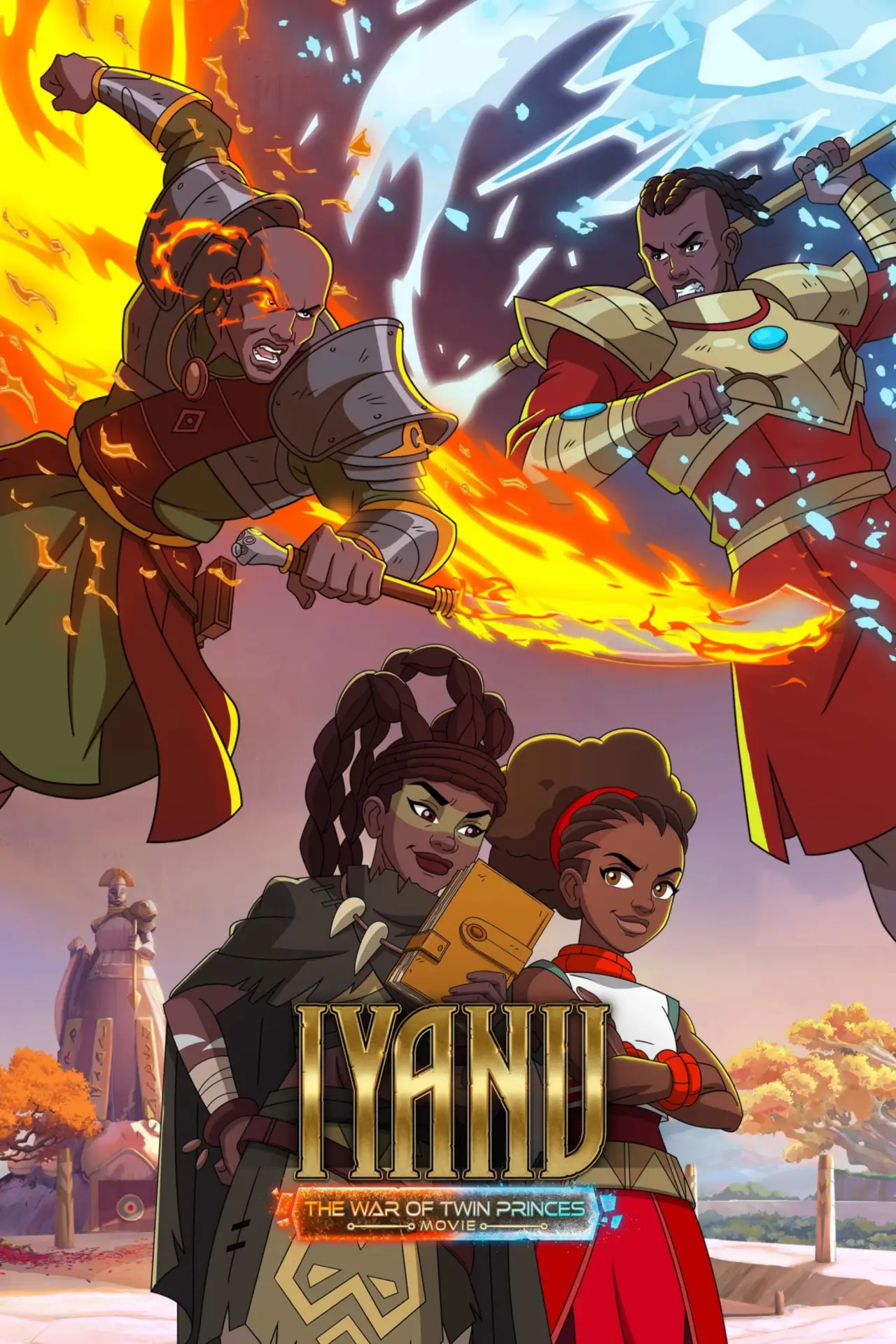 Movie poster "Iyanu: The War of Twin Princes"