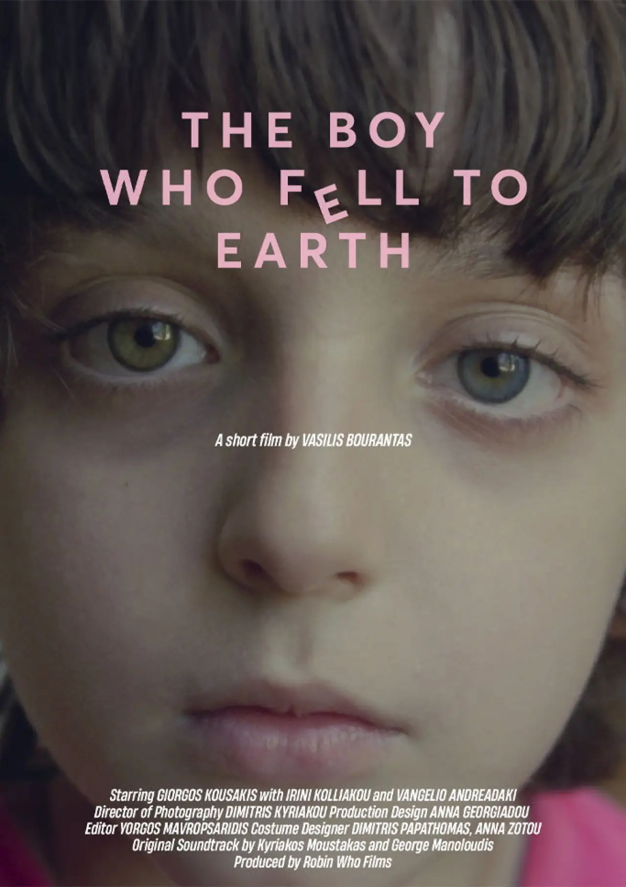 Movie poster "The Boy who Fell to Earth"