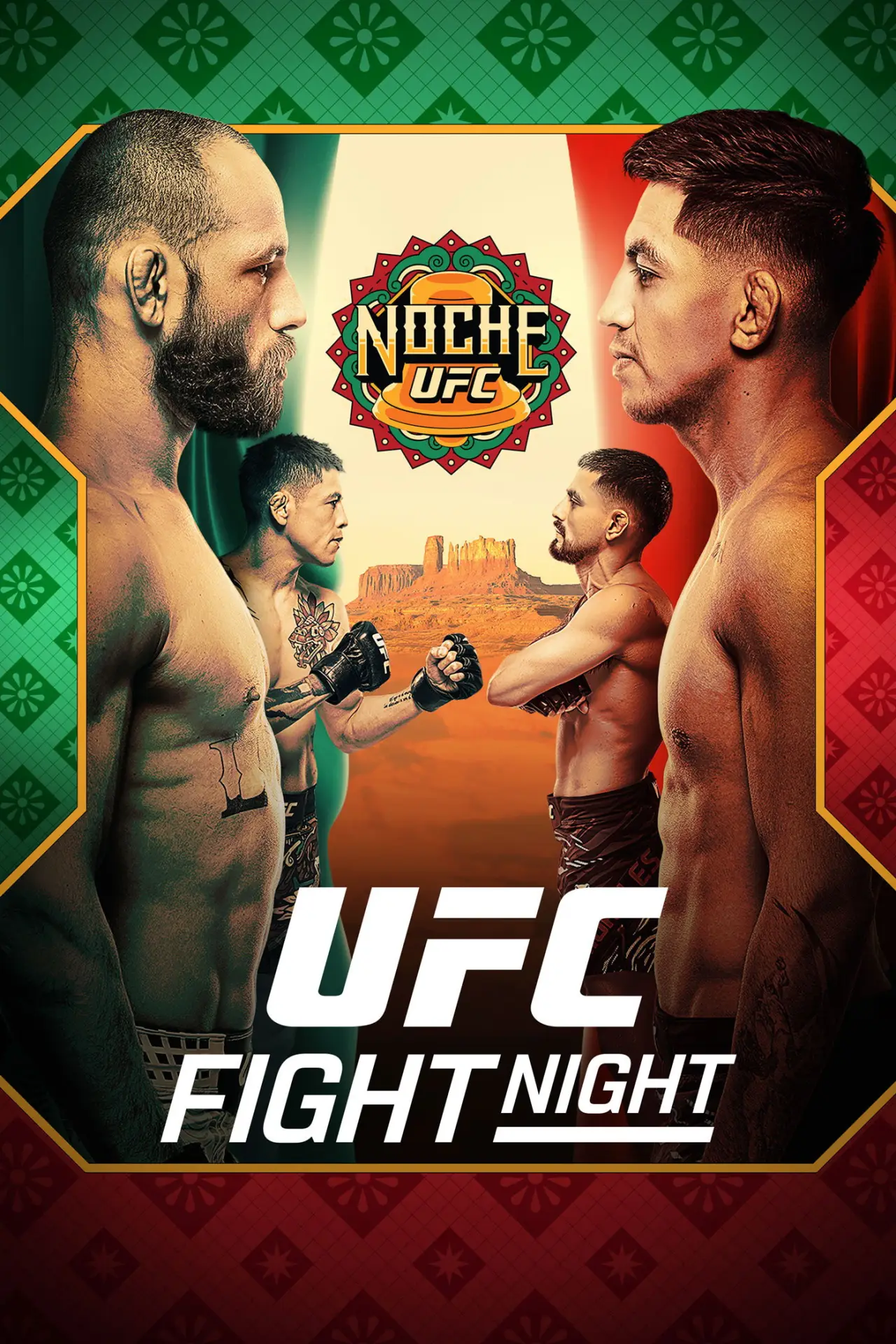Movie poster "UFC Fight Night 288: Silva vs. Delgado"